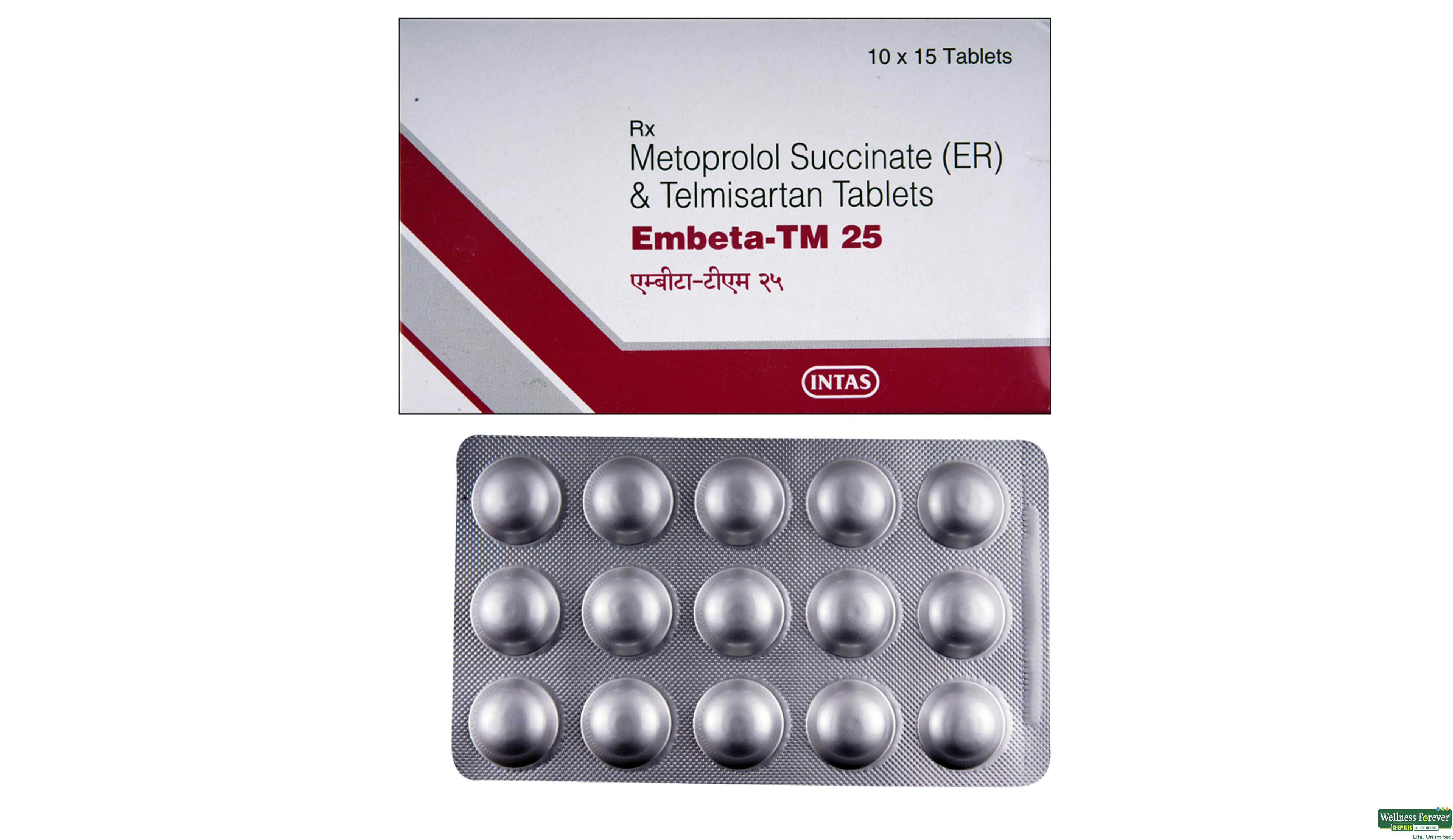 EMBETA-TM 25MG 15TAB- 1, 15TAB, 