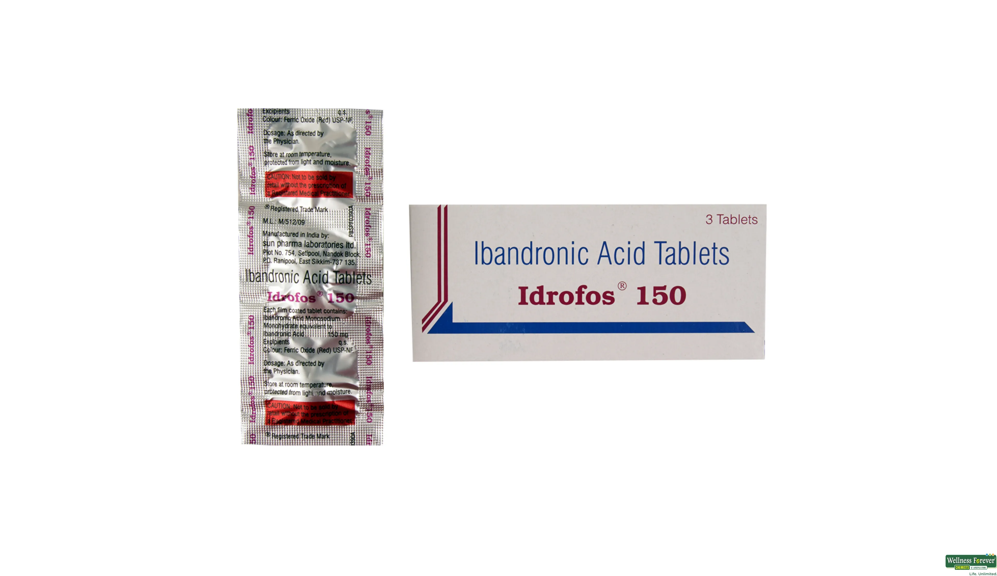 IDROFOS 150MG 3TAB- 1, 3TAB, 