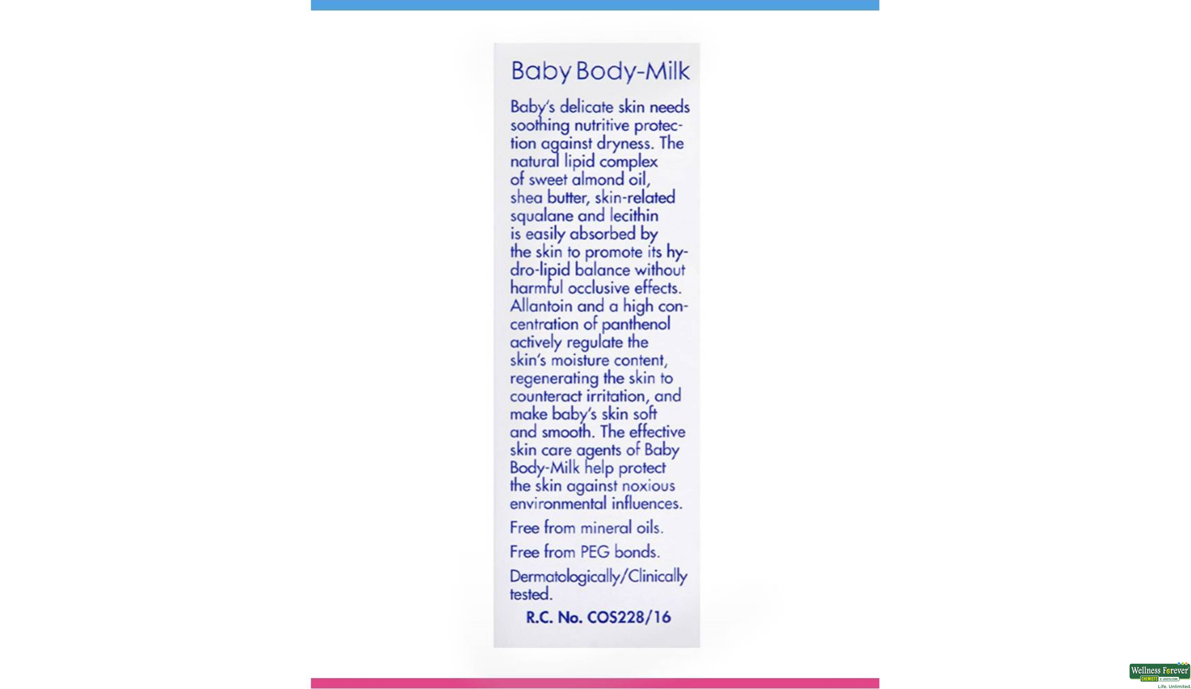 SEBAMED BABY BODY MILK LTN 400ML- 5, 400ML, null