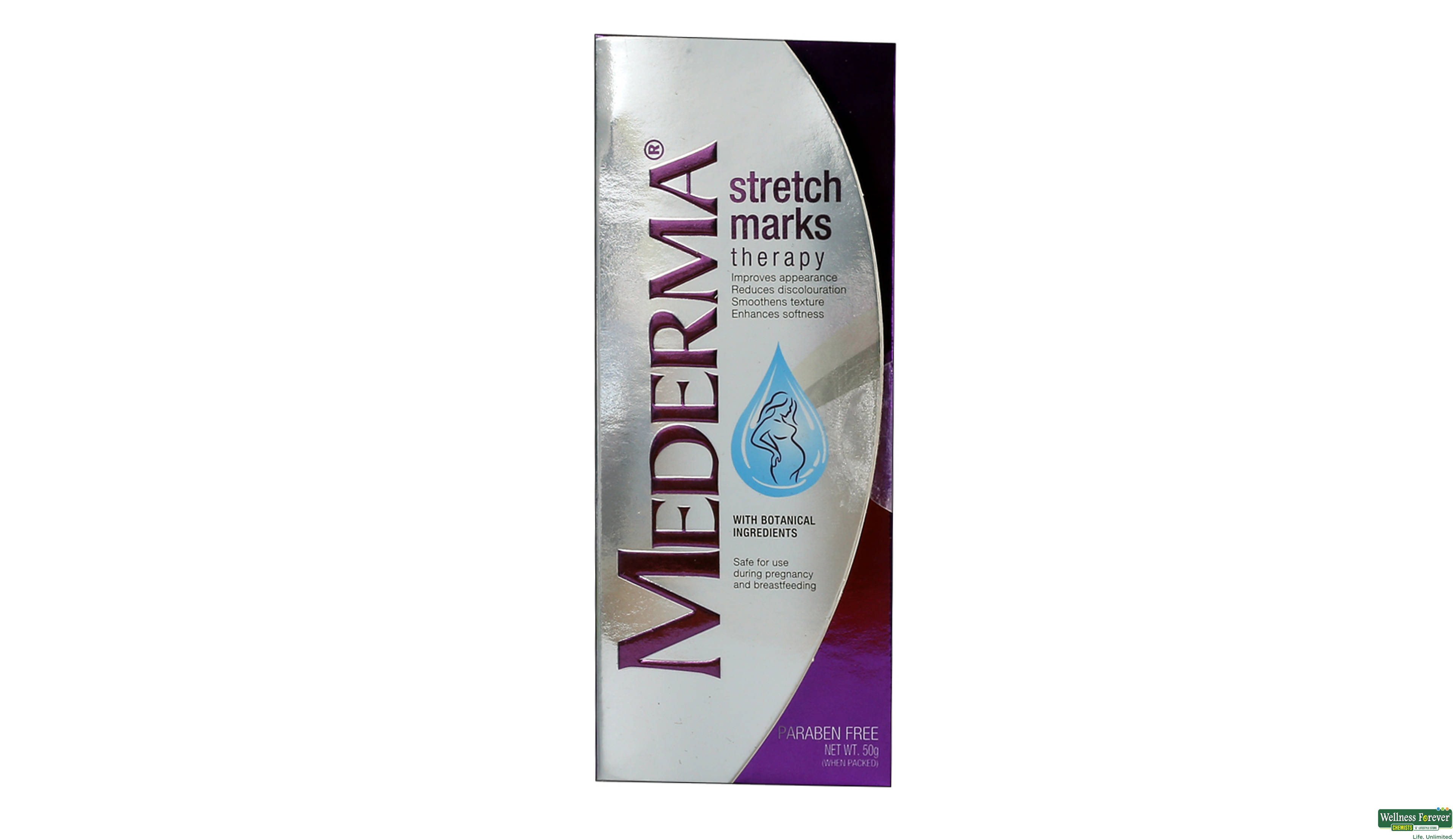 MEDERMA STRETCH MARKS THERAPY CREAM 50GM- 1, 50GM, 