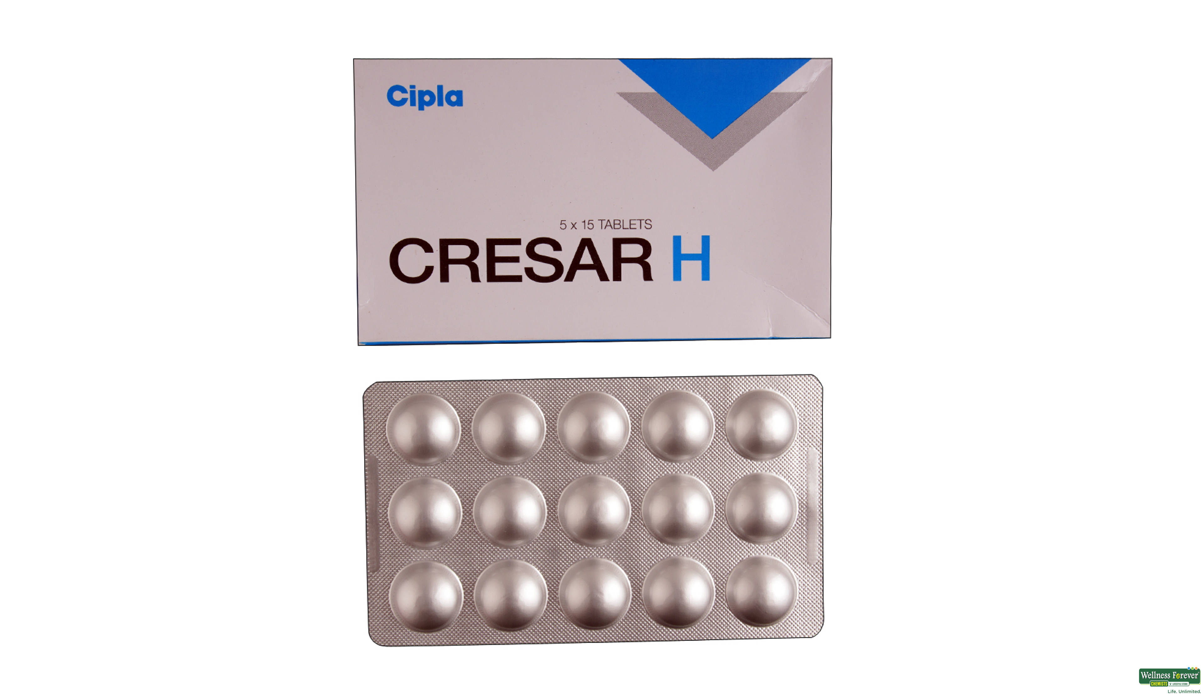 CRESAR-H 40MG 15TAB- 1, 15TAB, 