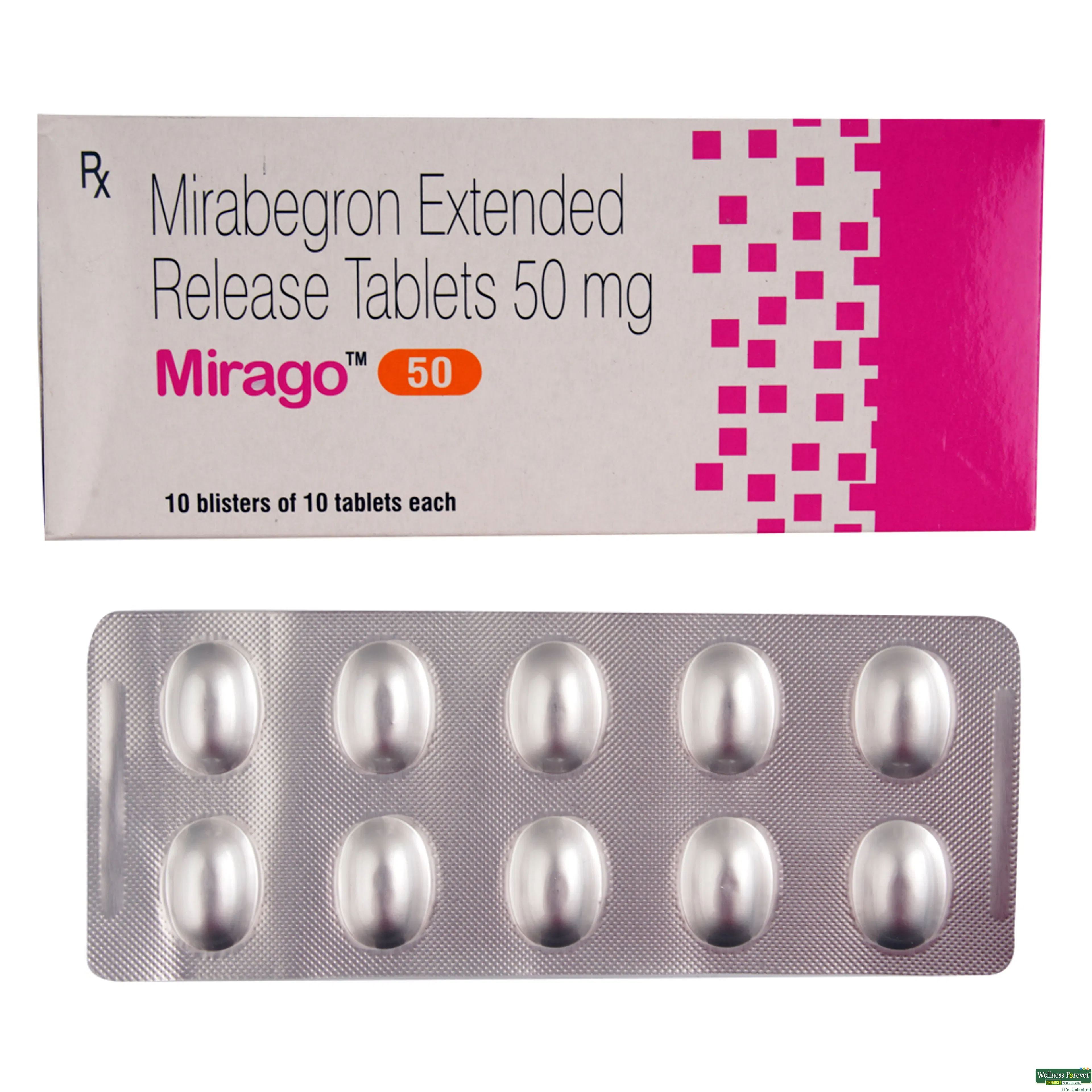 MIRAGO 50MG 10TAB-image