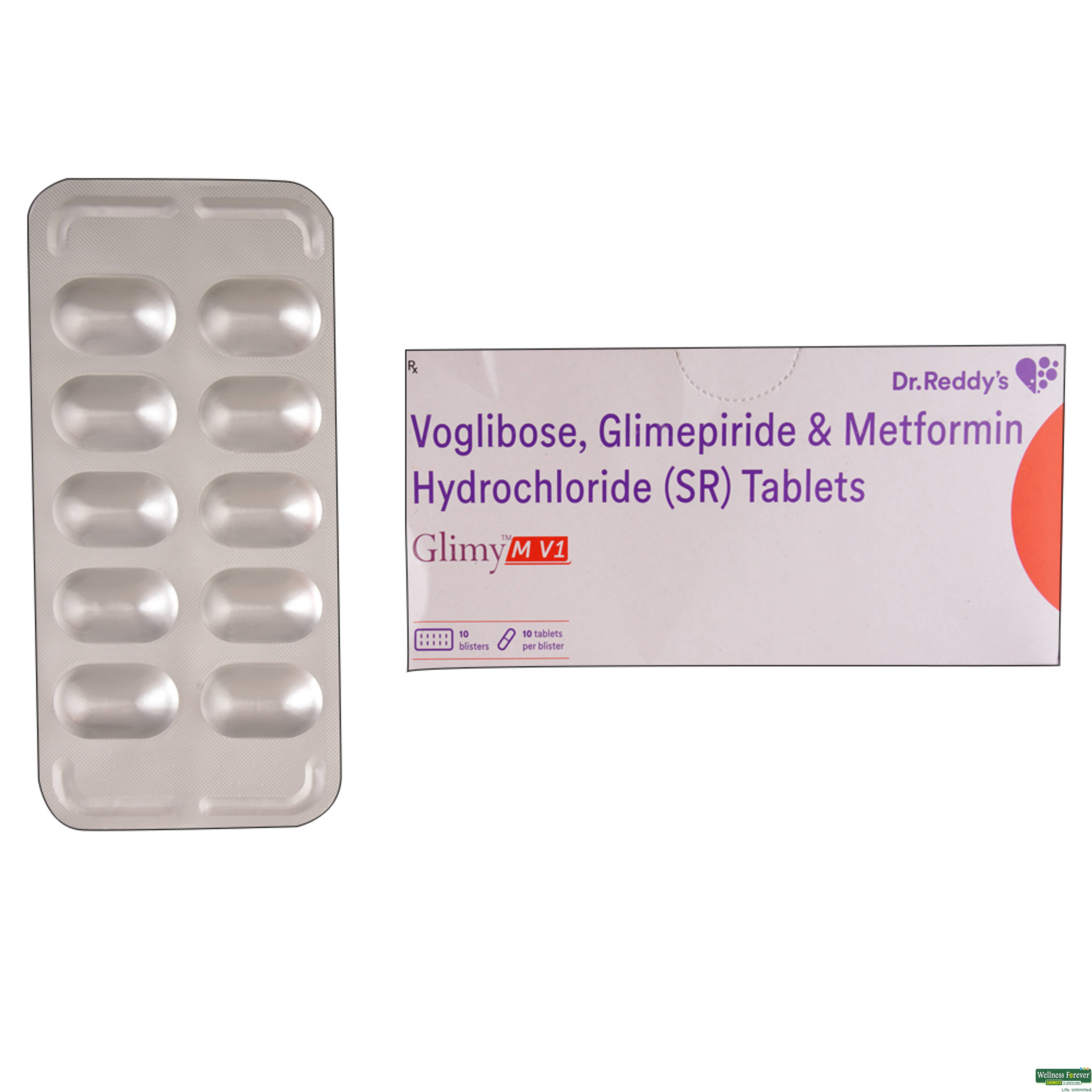 GLIMY-MV 1MG 10TAB-image