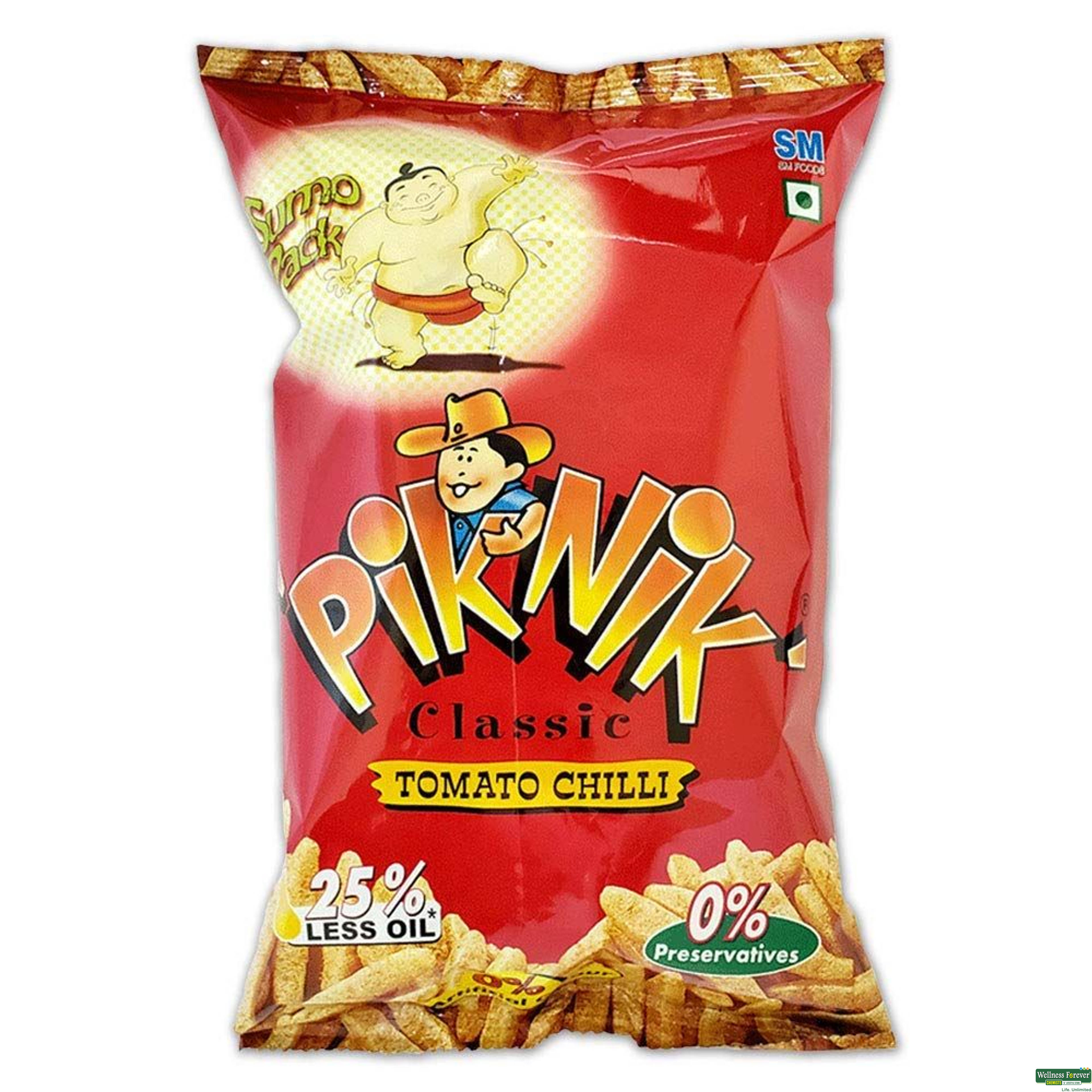 Piknik Tomato Chilli Sticks 75g-image