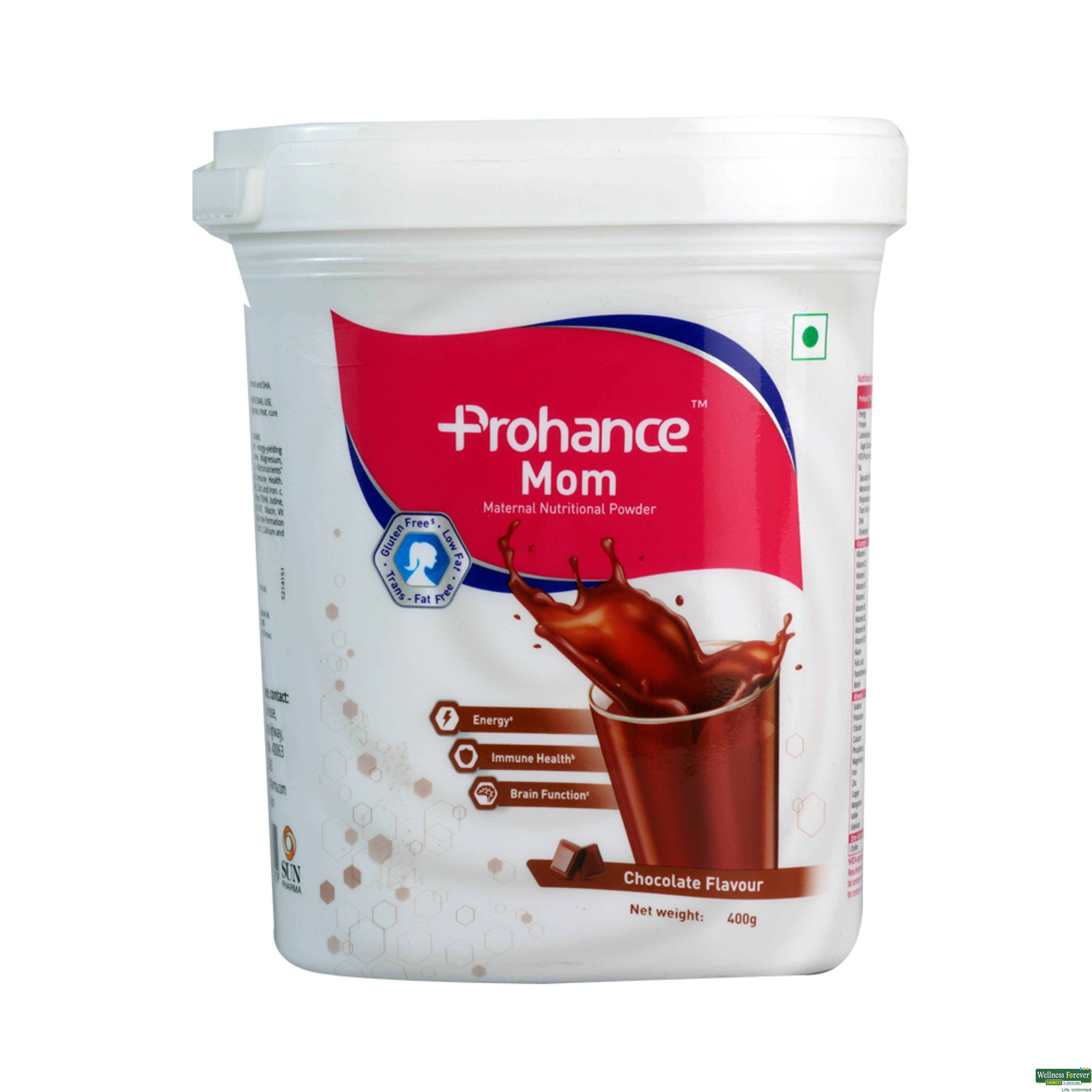 Prohance-Mom Powder Chocolate 400 g-image