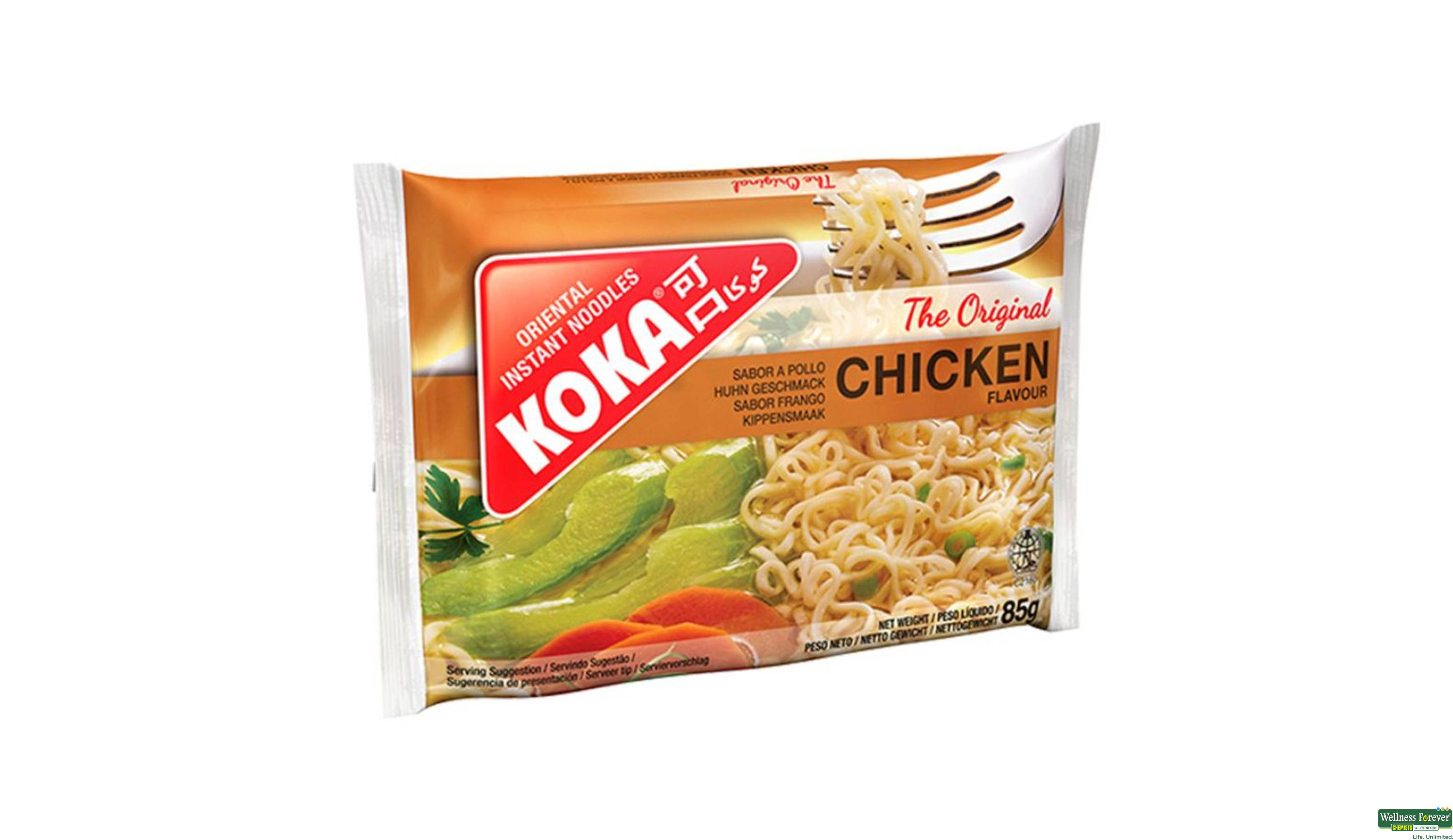 KOKA NOODLE CHICKEN ORIG 85GM- 1, 85GM, 