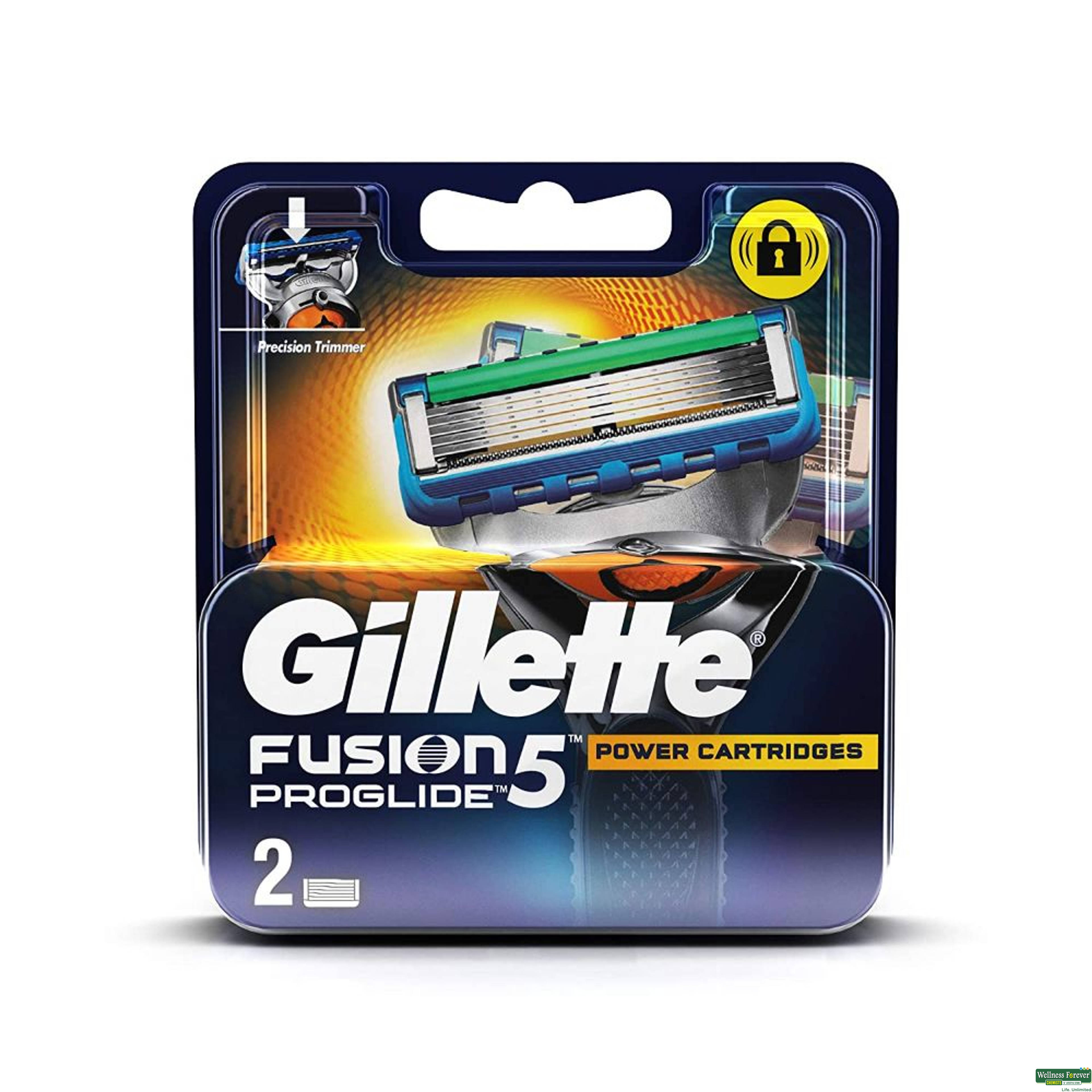 Gillette Fusion Proglide Flex Ball Manual Shaving Razor 2 Piece
-image