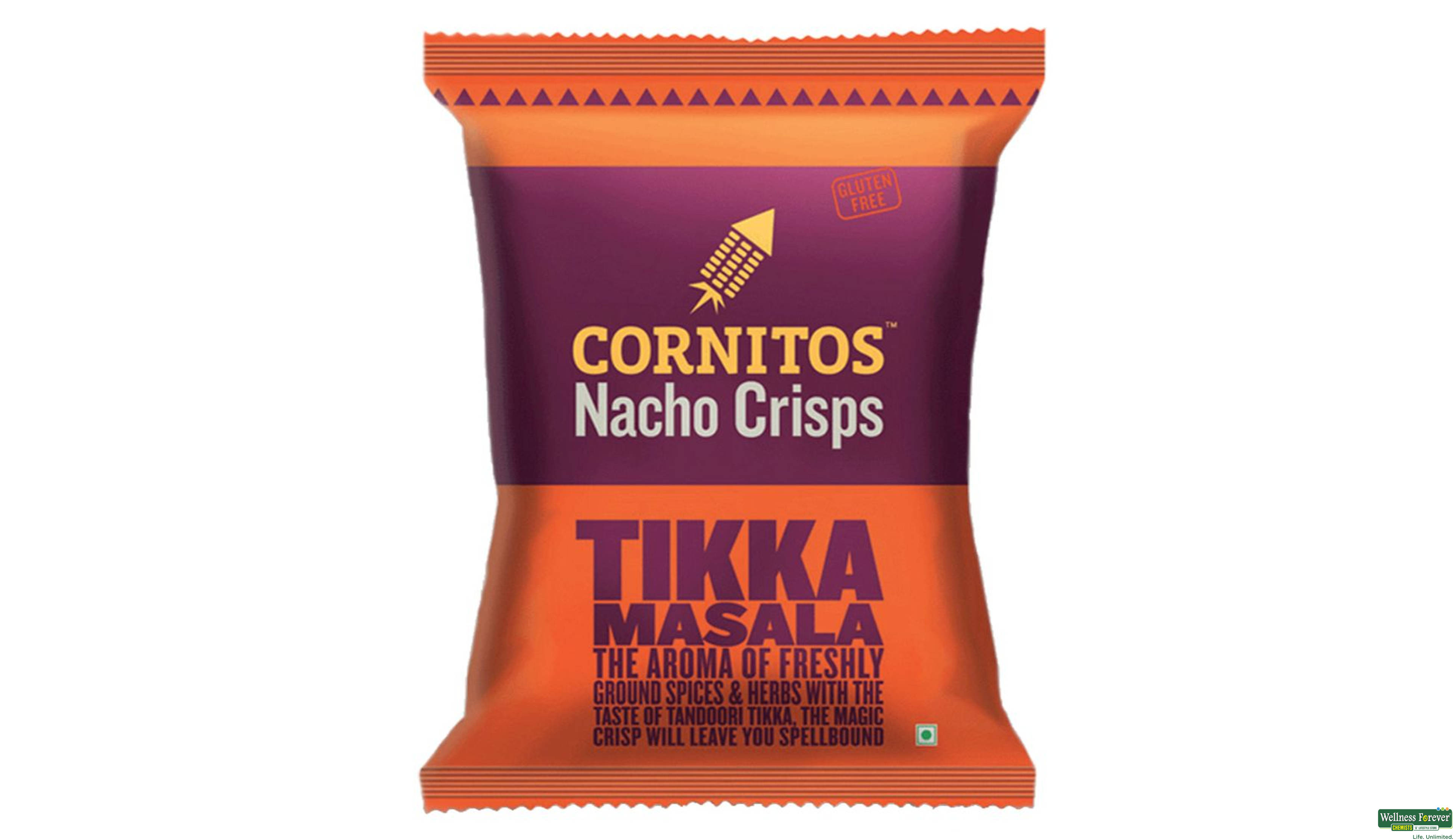 CORNITOS NACHO CHIPS TIKKA MASALA 150GM- 1, 150GM, 