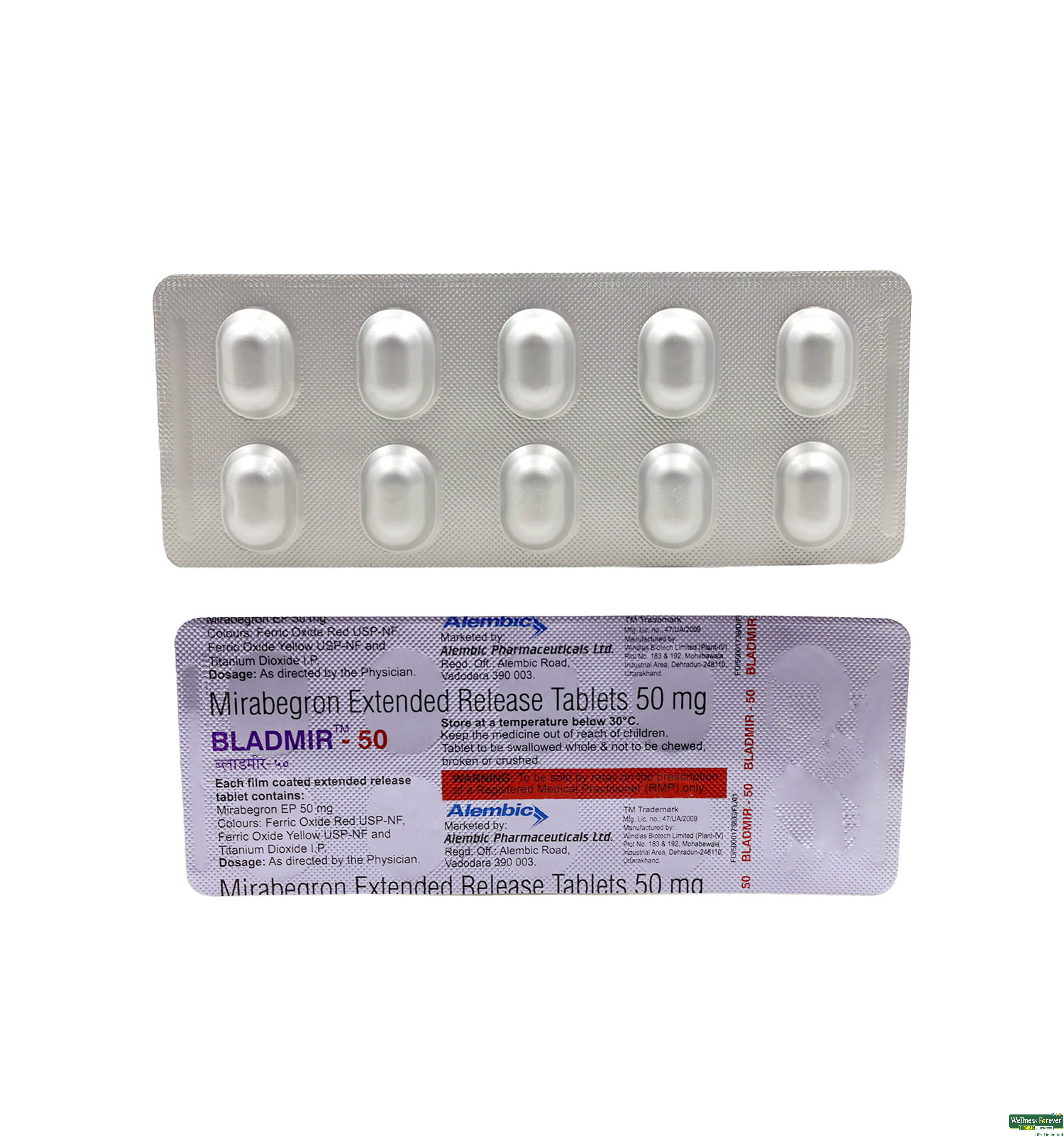 BLADMIR 50MG 10TAB-image