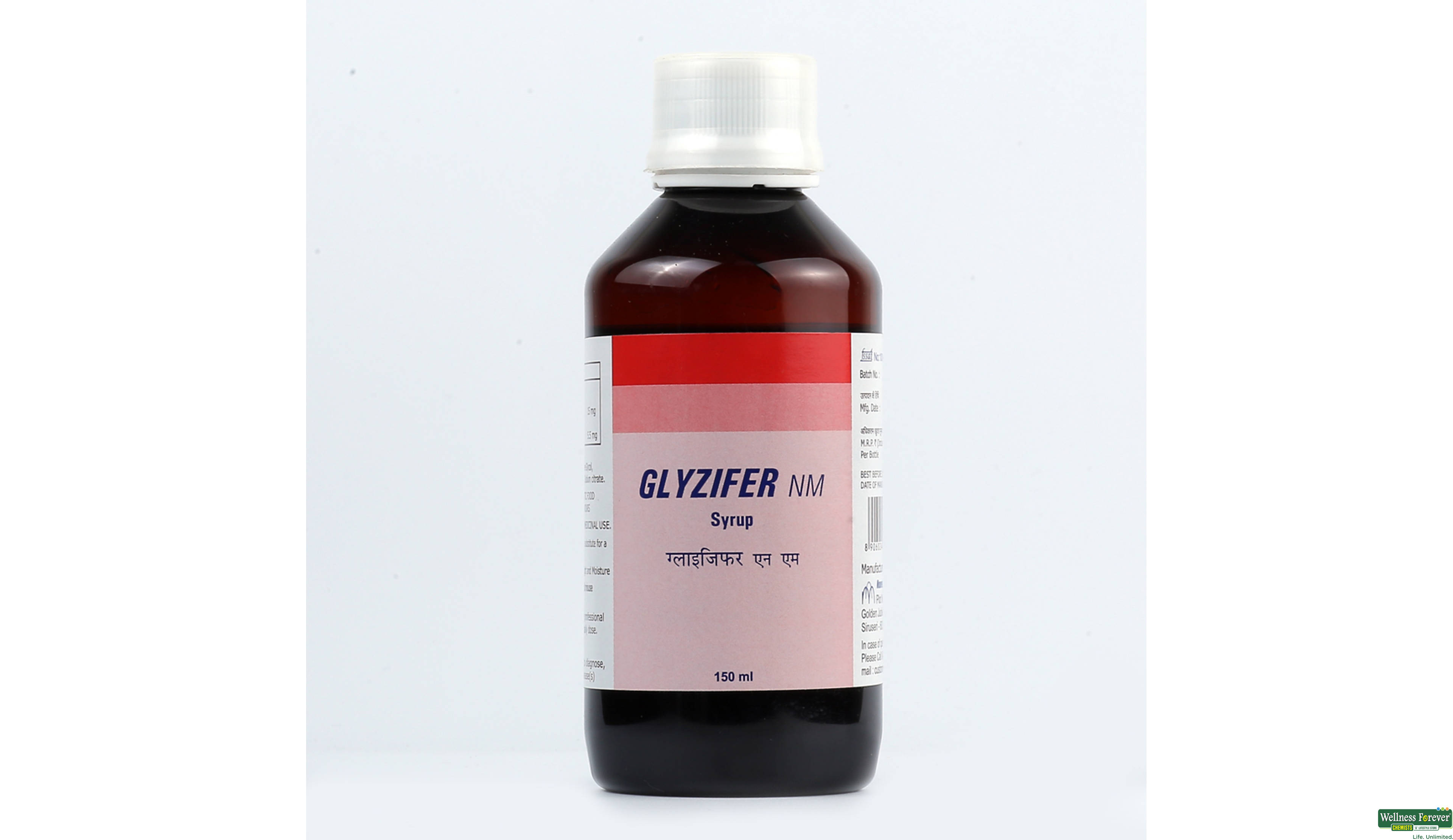 GLYZIFER-NM SYP 150ML- 1, 150ML, 