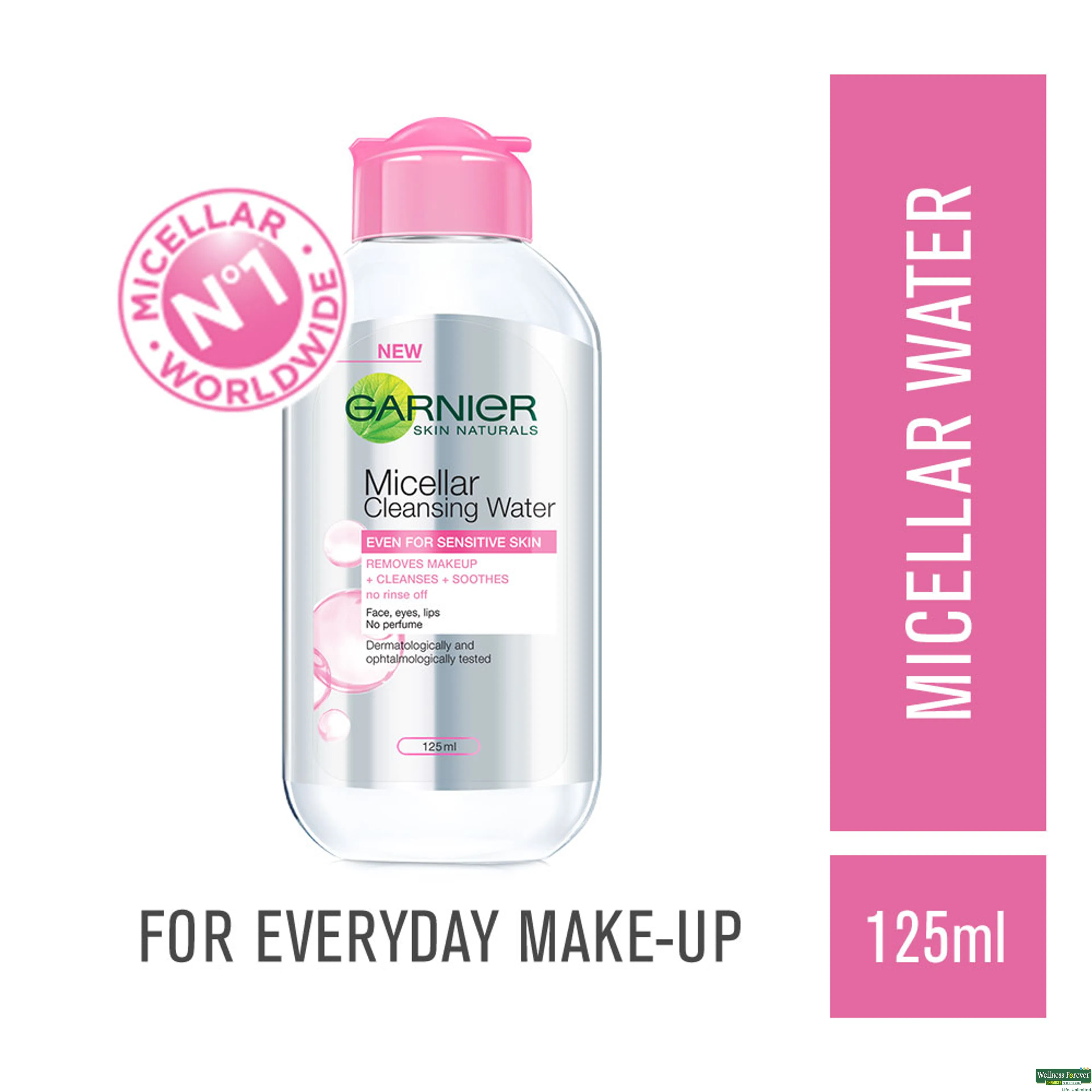 GARN MICELLAR CLNS WATER PINK 125ML-image