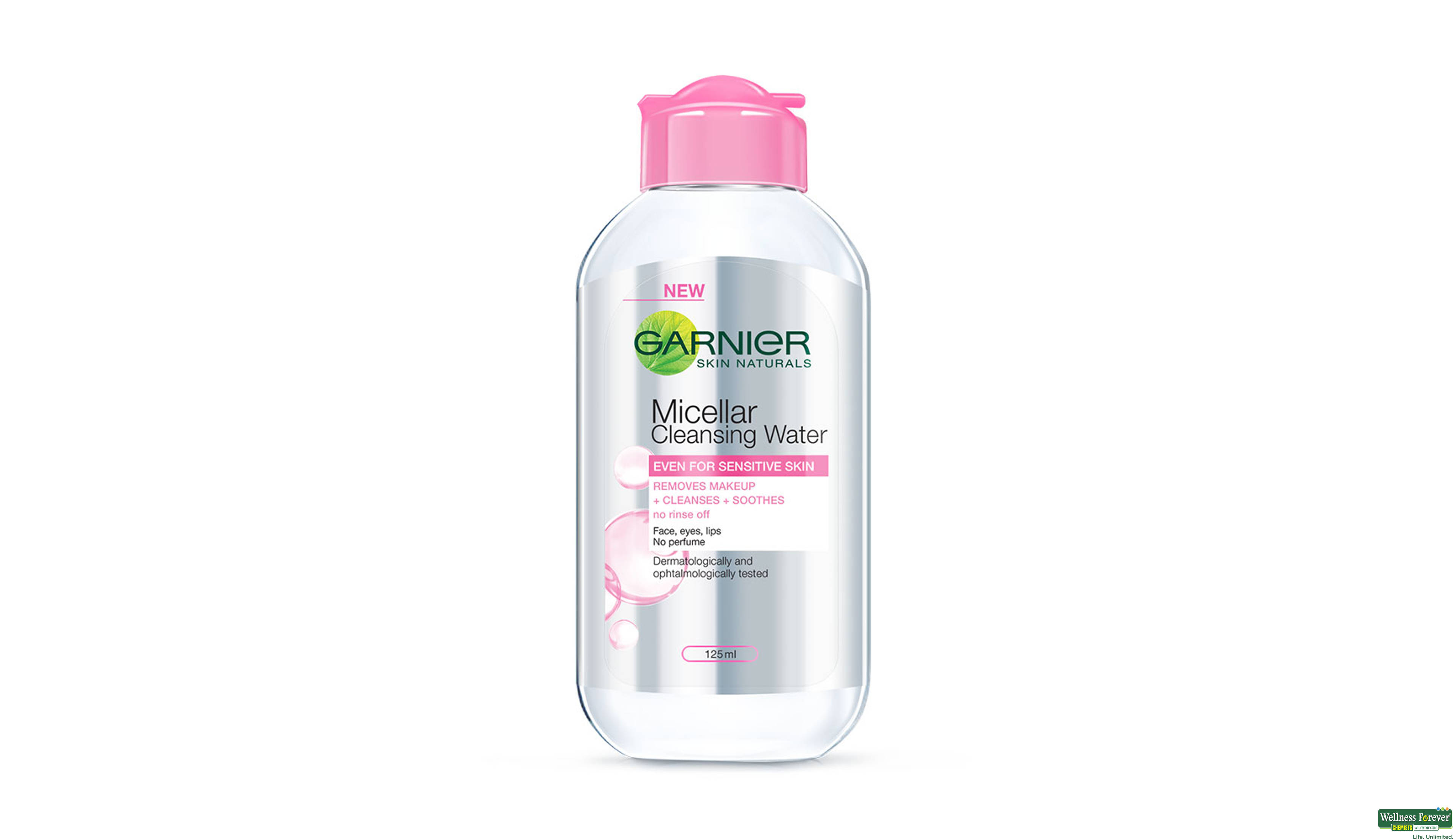 GARN MICELLAR CLNS WATER PINK 125ML- 2, 125ML, 