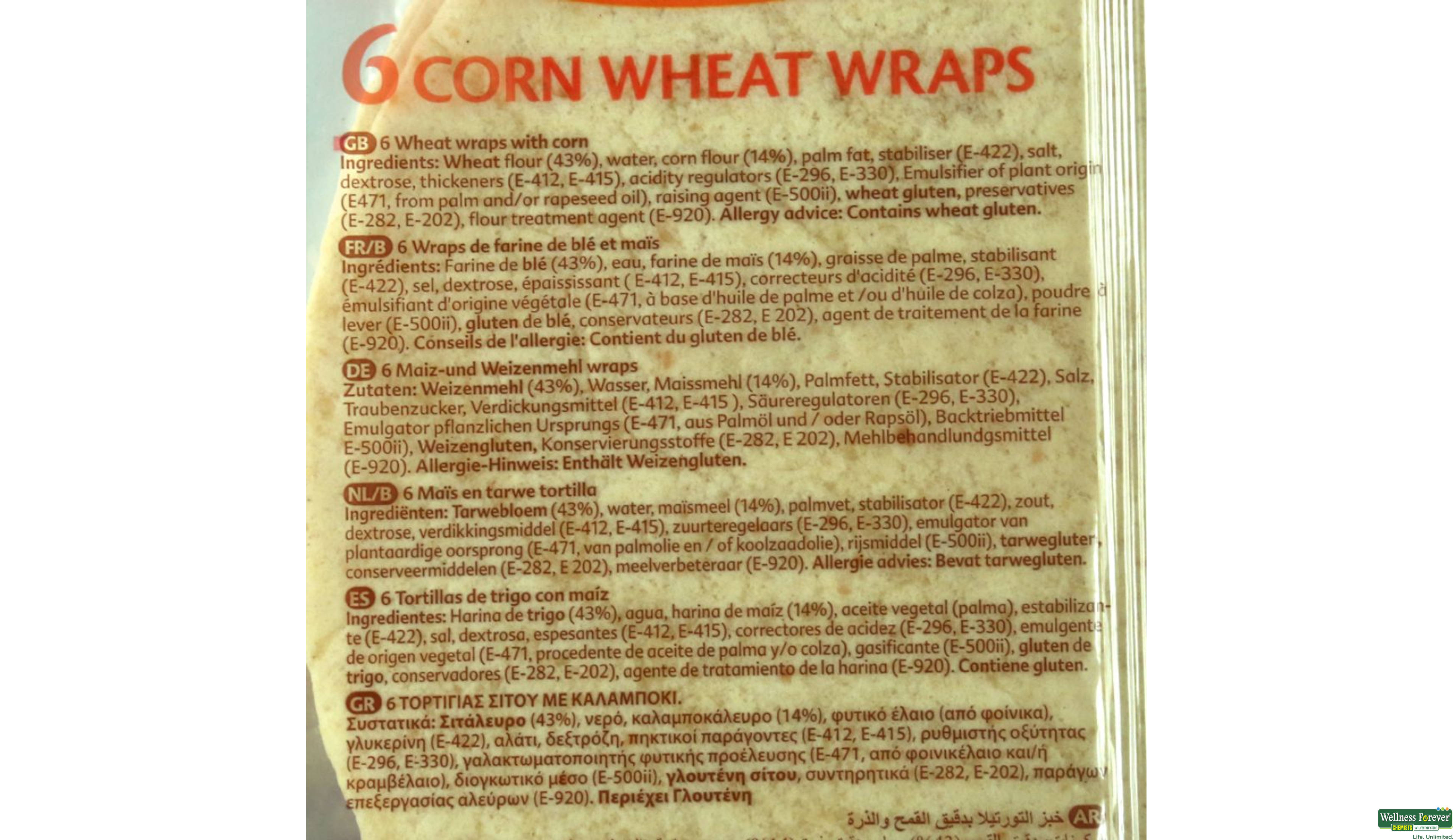 DELISUN SOFT CORN WRAPS 360GM- 4, 360GM, 