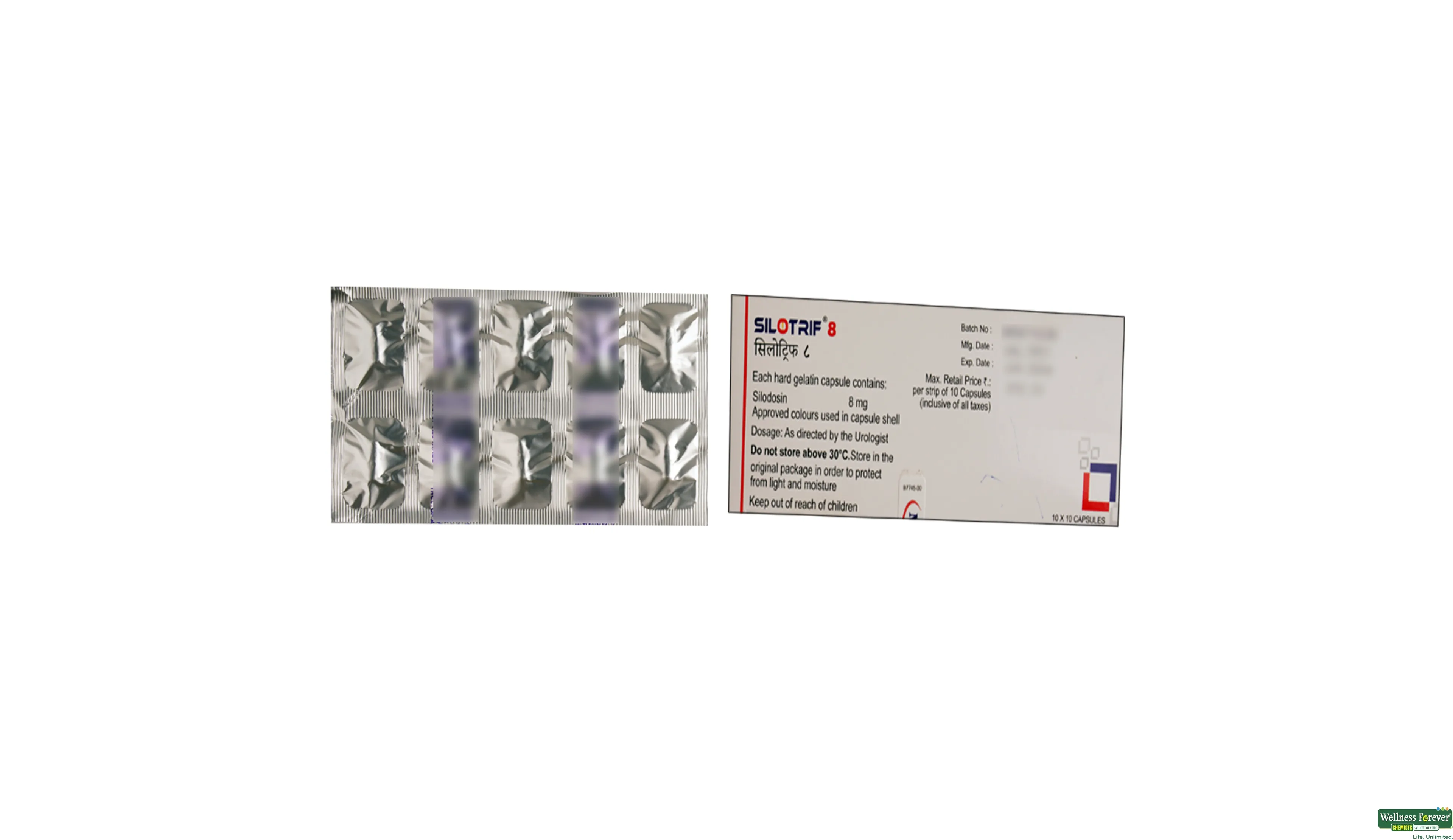 SILOTRIF 8MG 10CAP- 2, 10CAP, null