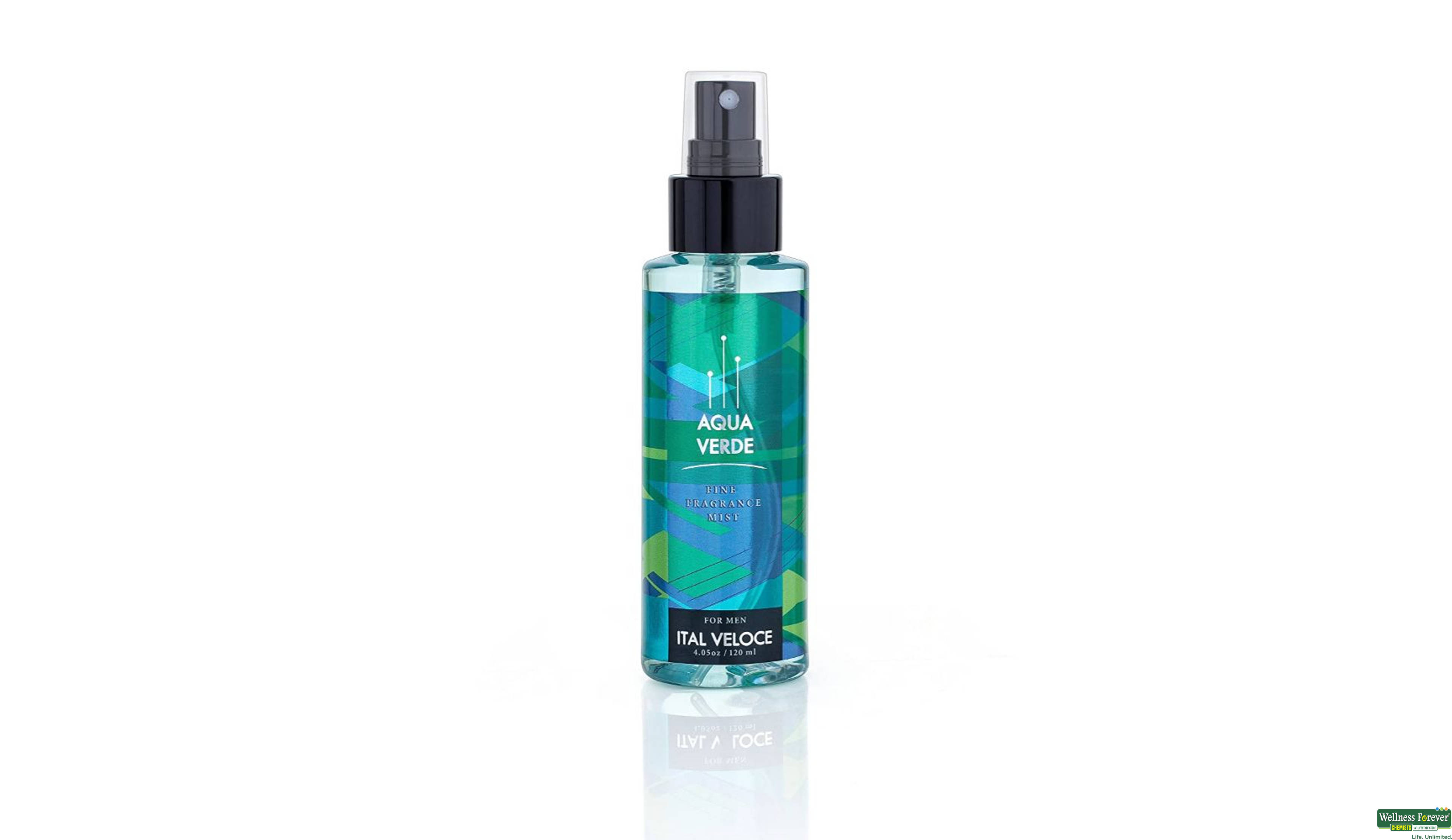 ITAL VELOCE B/MIST AQUA VERDE 120ML- 1, 120ML, 