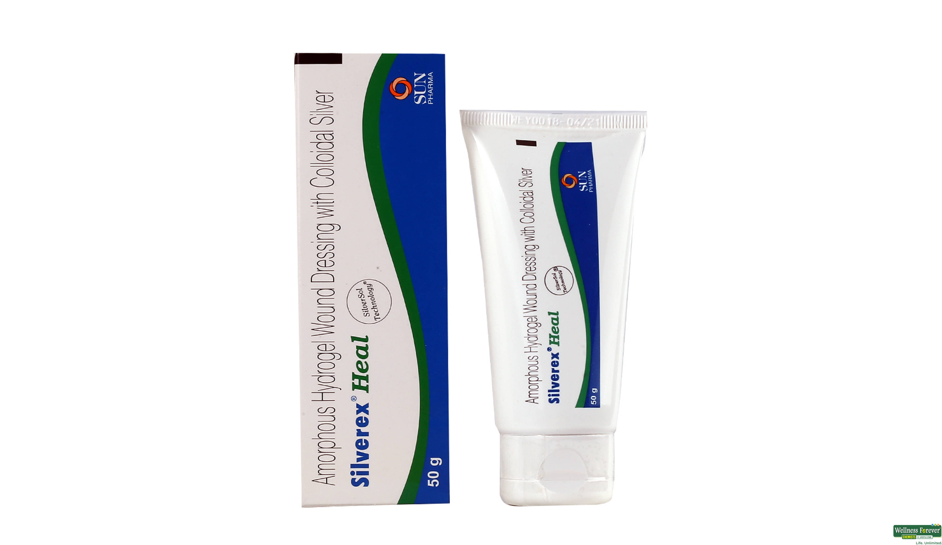 SILVEREX-HEAL CREAM 50GM- 1, 50GM, 