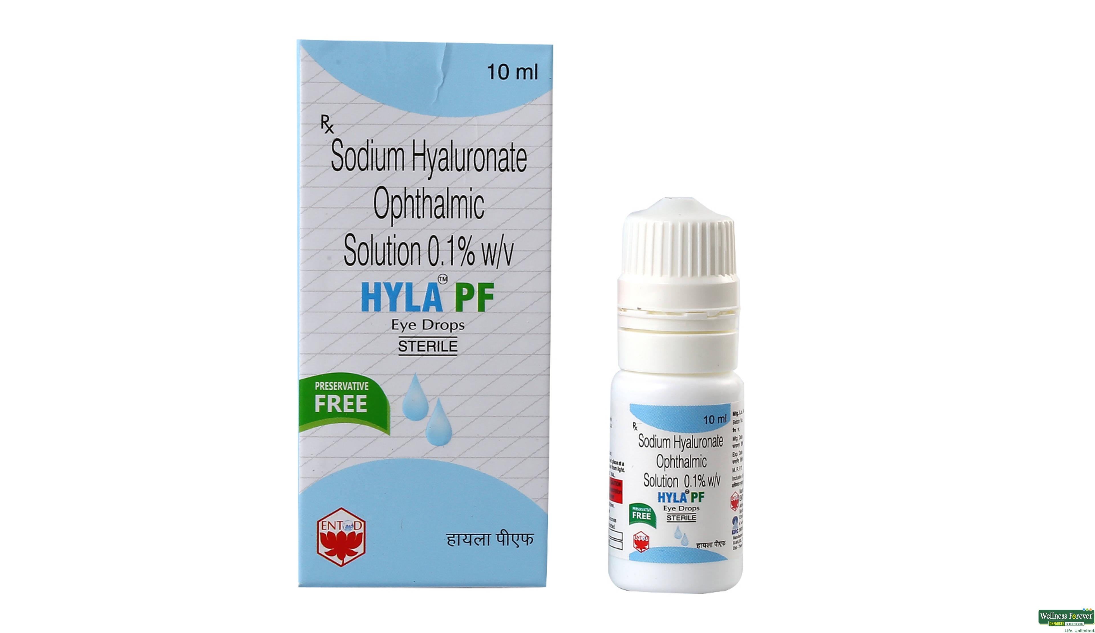 HYLA-PF E/DROP 10ML- 1, 10ML, 