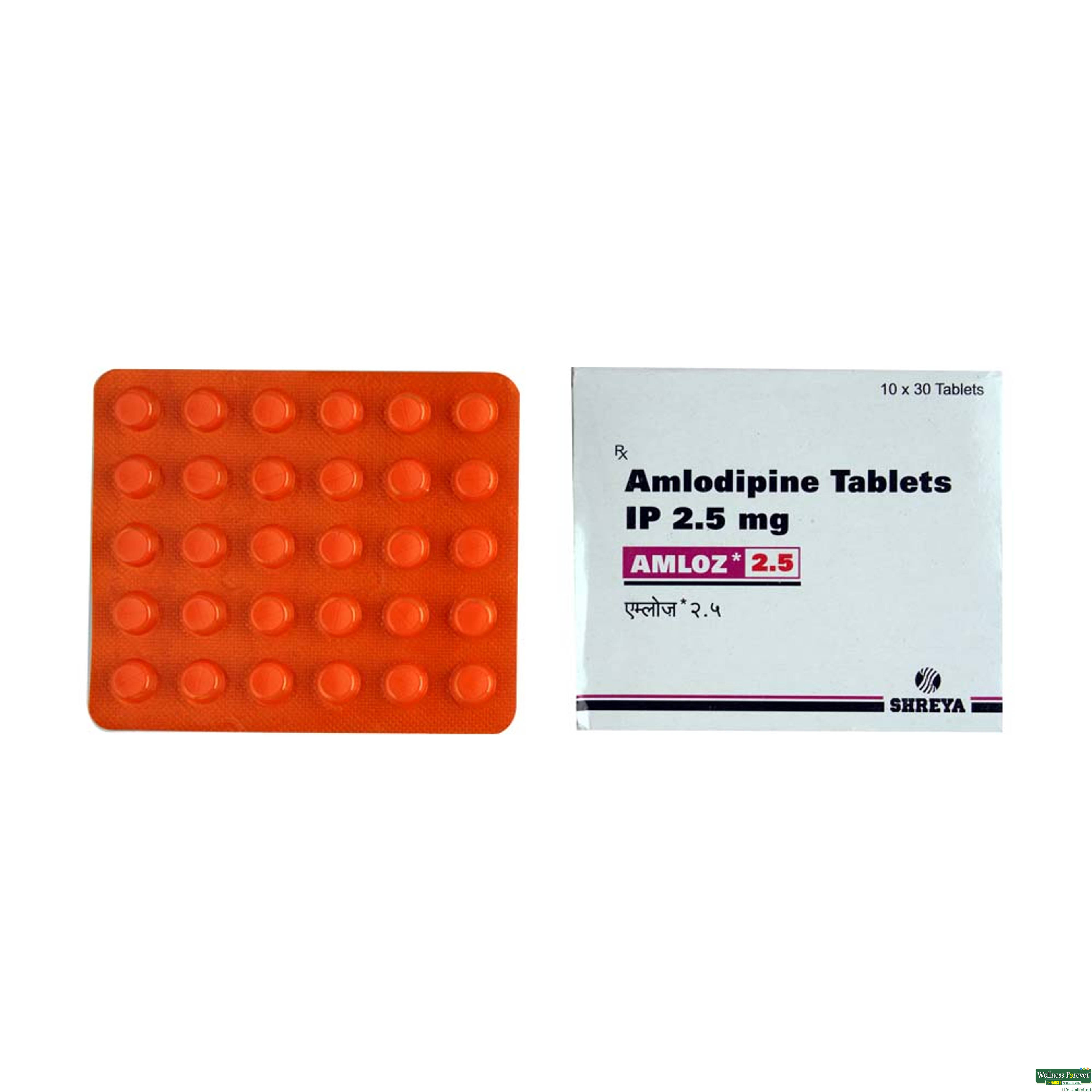 AMLOZ 2.5MG 30TAB-image