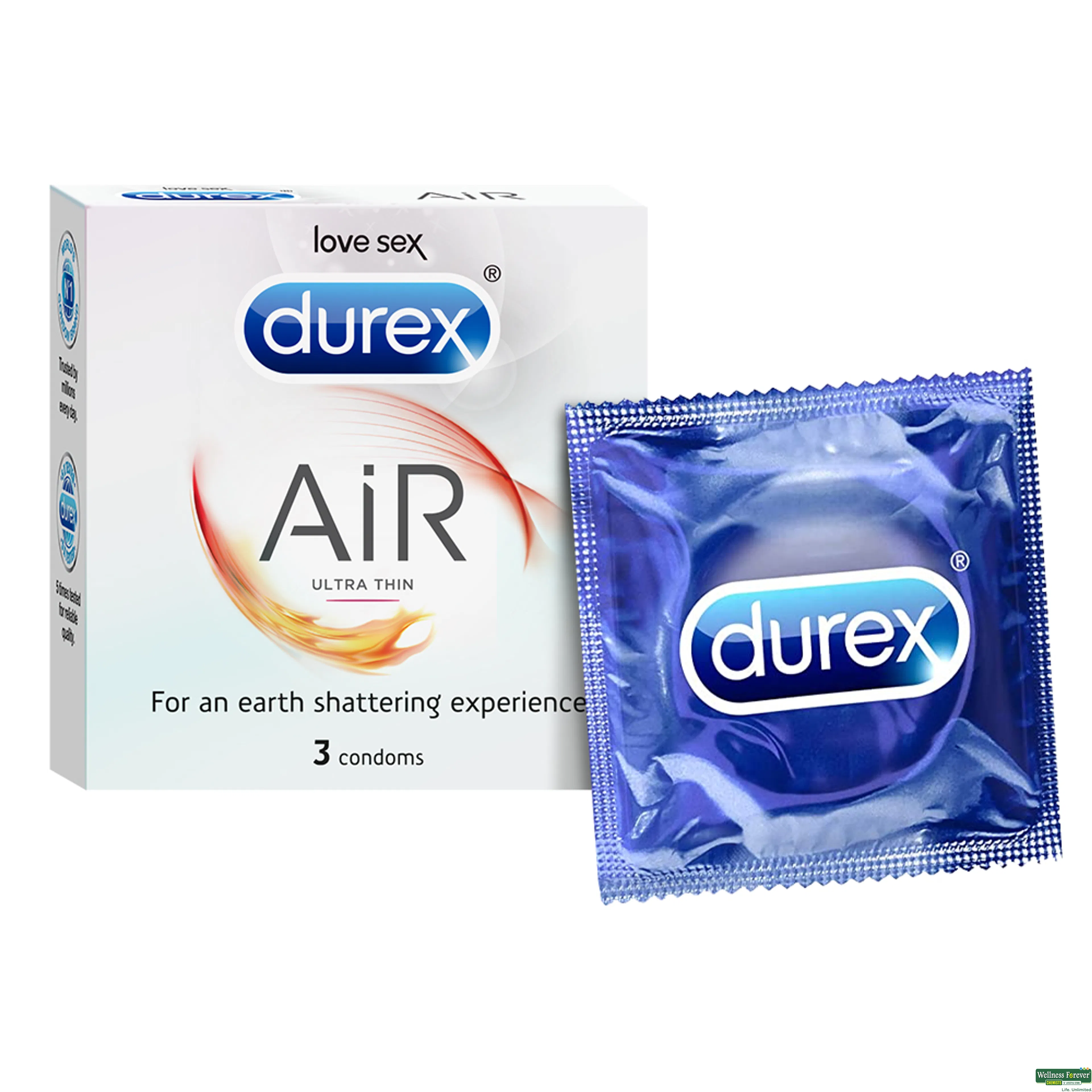 DUREX CONDOM AIR 3PC-image