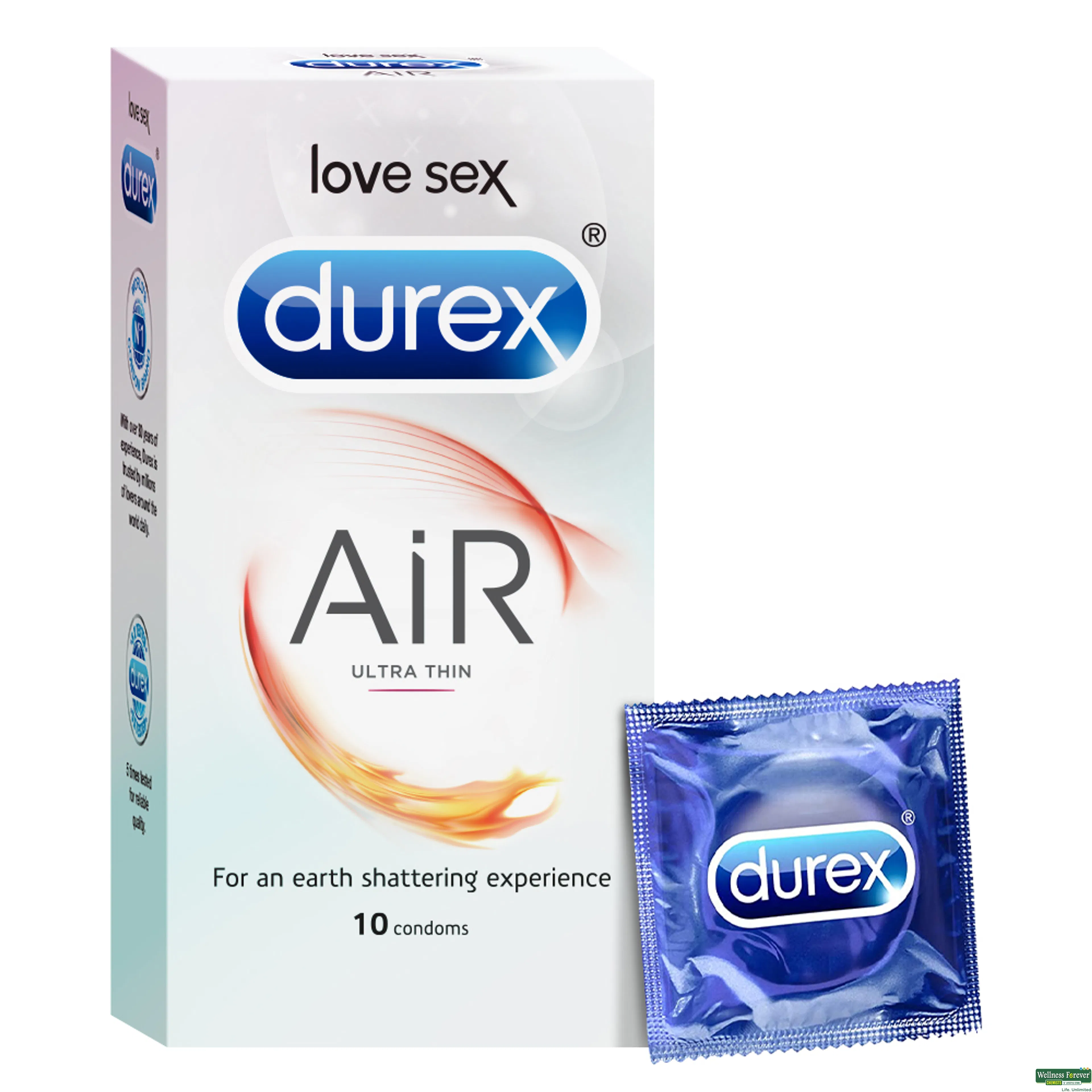 DUREX CONDOM AIR 10PC-image