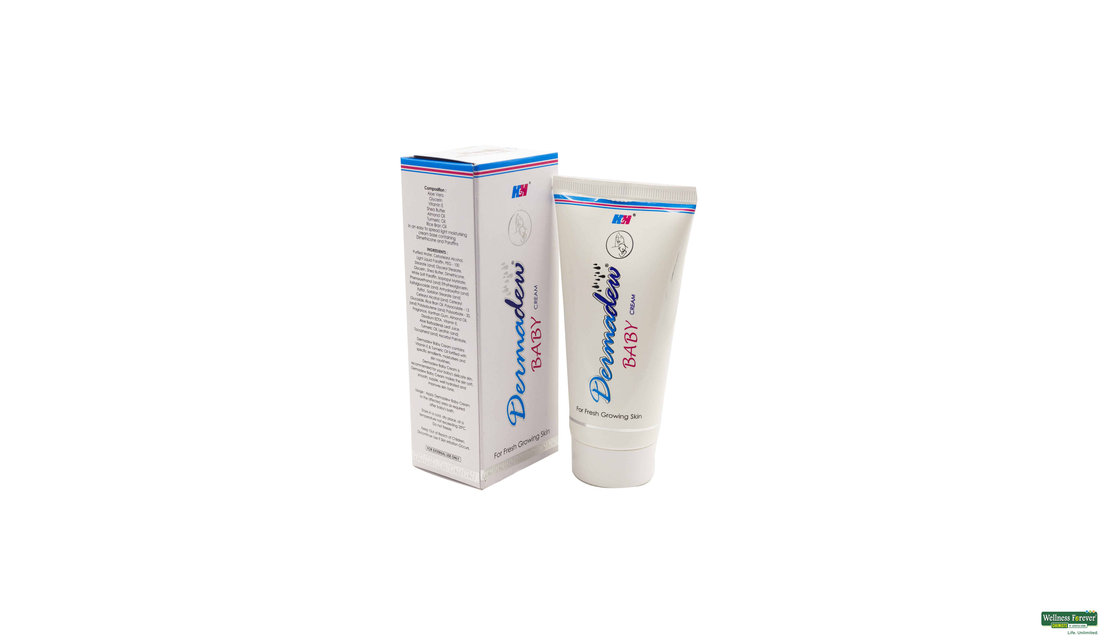 DERMADEW BABY CREAM 80GM- 1, 80GM, 