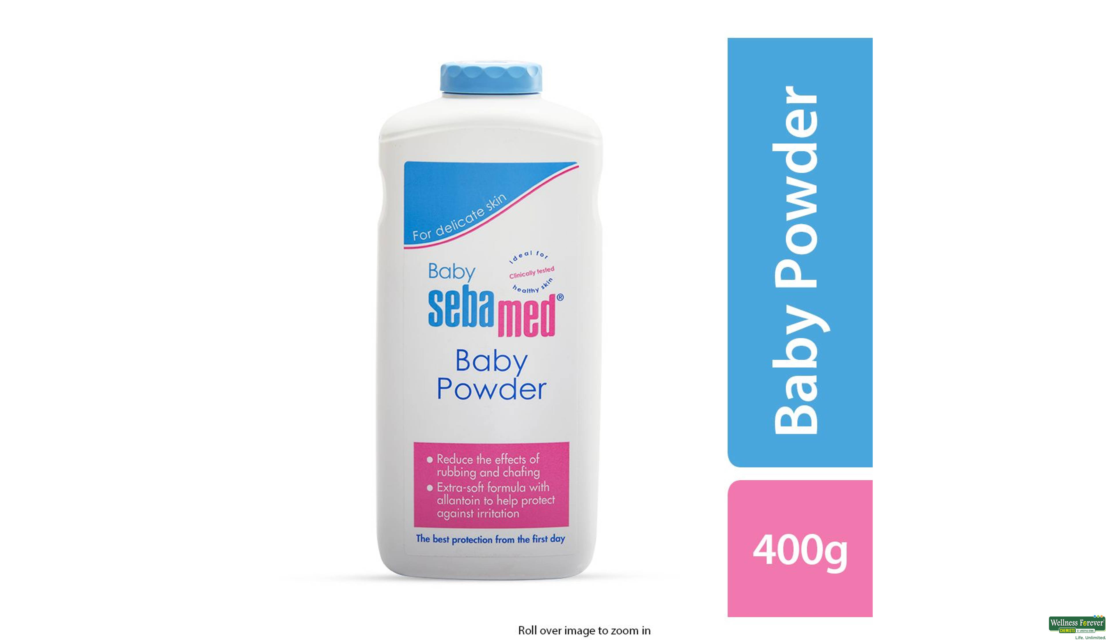 SEBAMED BABY PWDR 400GM- 1, 400GM, null