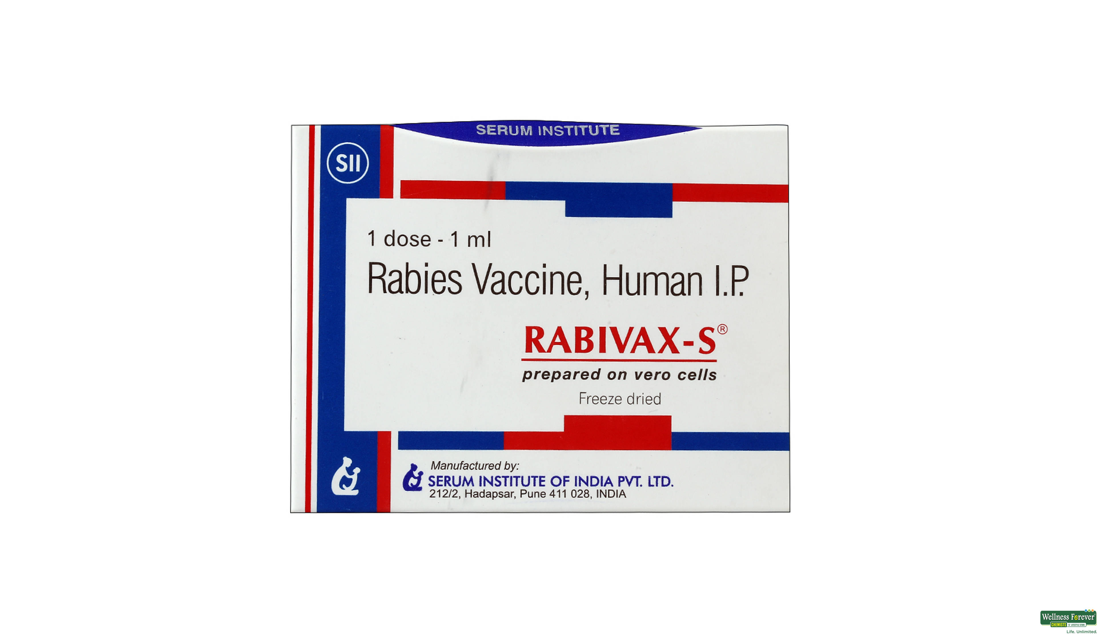 RABIVAX-S INJ 1ML VIAL- 1, 1PC, 