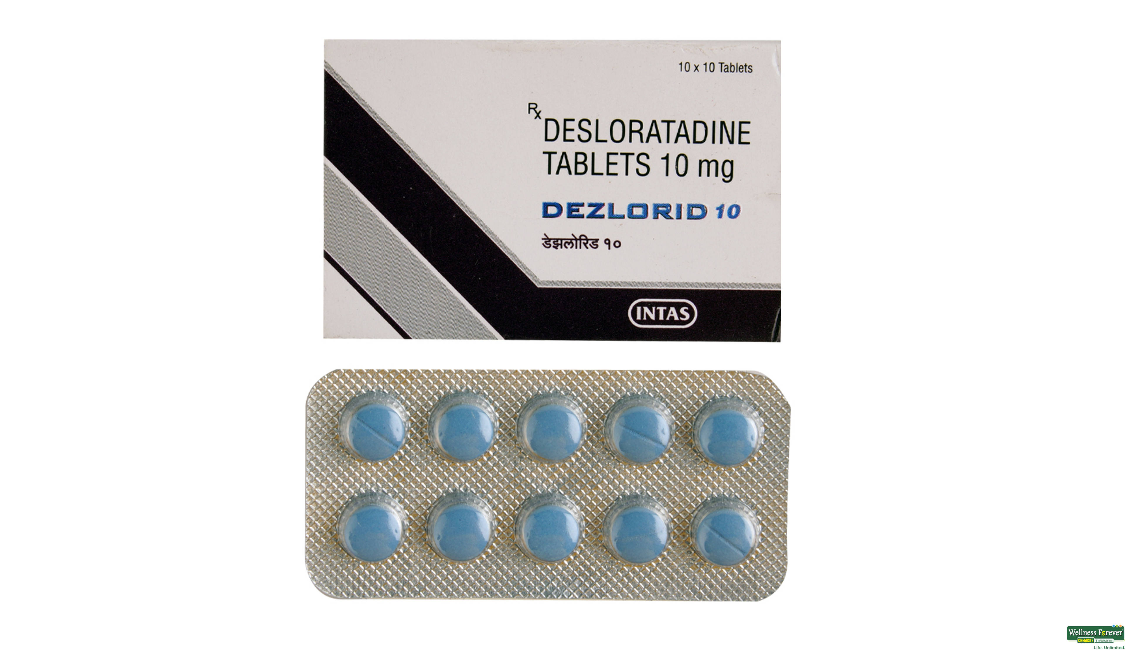 DEZLORID 10MG 10TAB- 1, 10TAB, 