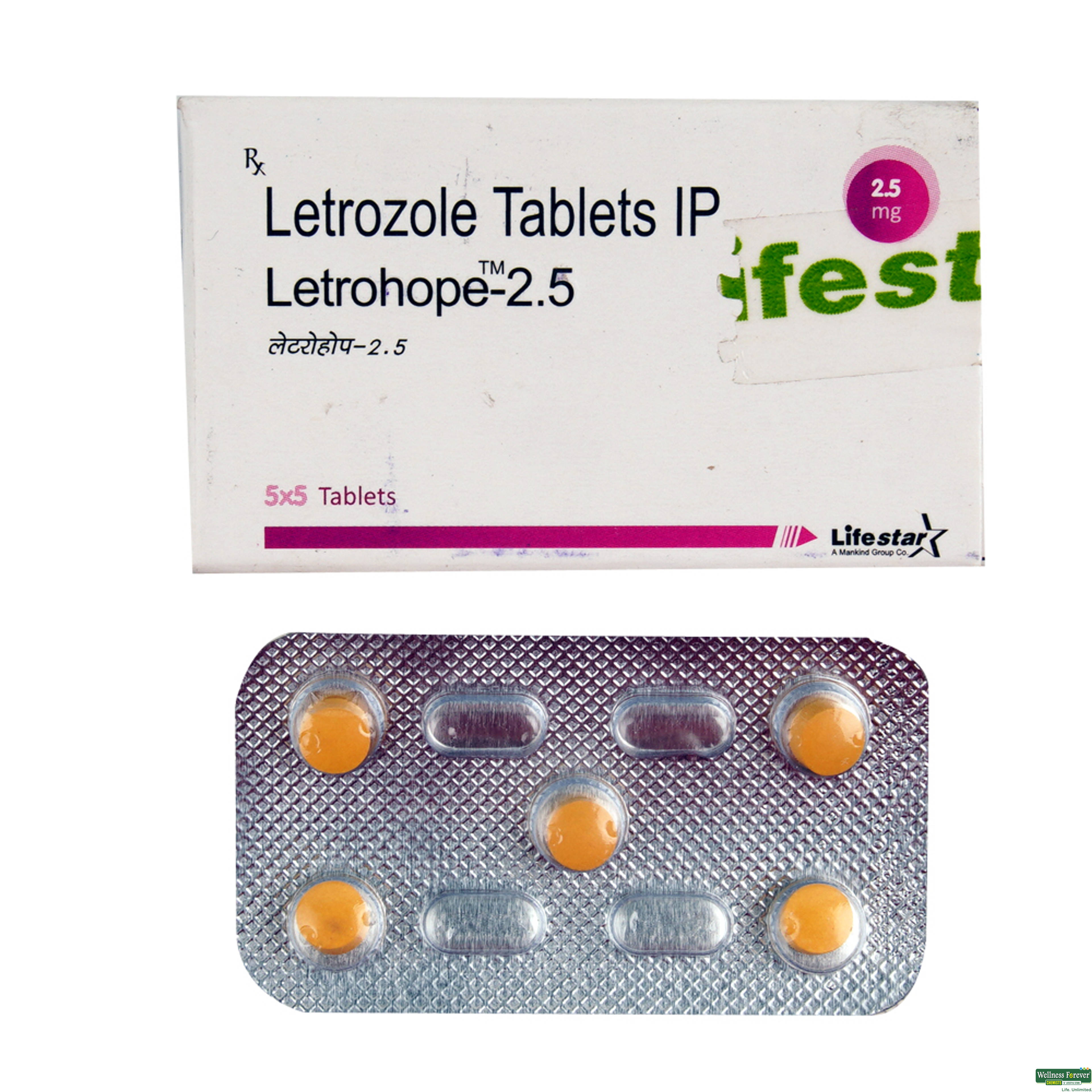 LETROHOPE 2.5MG 5TAB-image