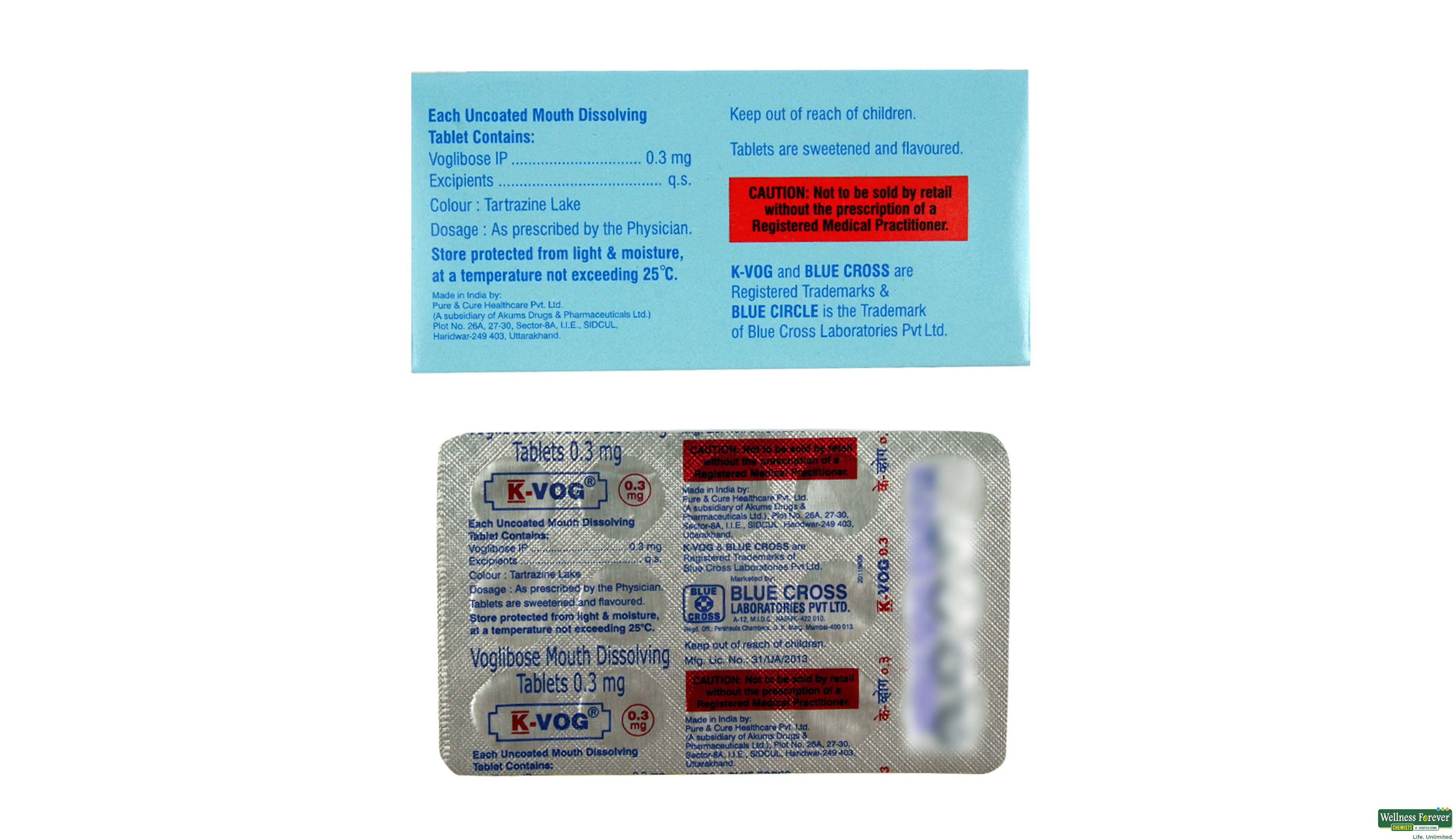 K-VOG 0.3MG 15TAB- 2, 15TAB, 