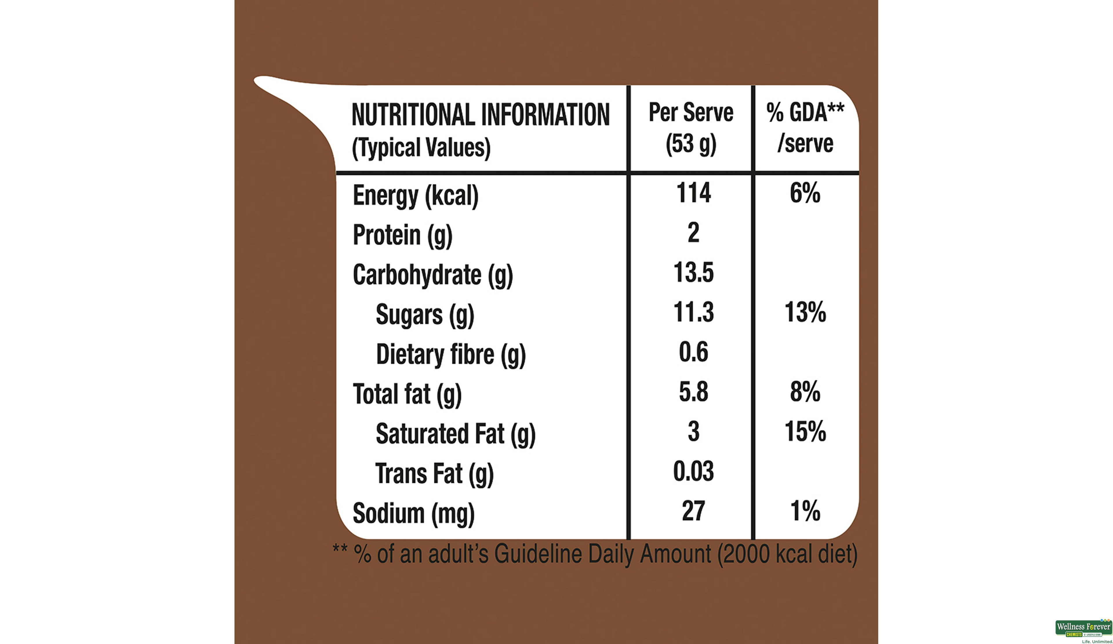 KW I/C PP CHOCA CHOCOLATE 700ML- 4, 700ML, 