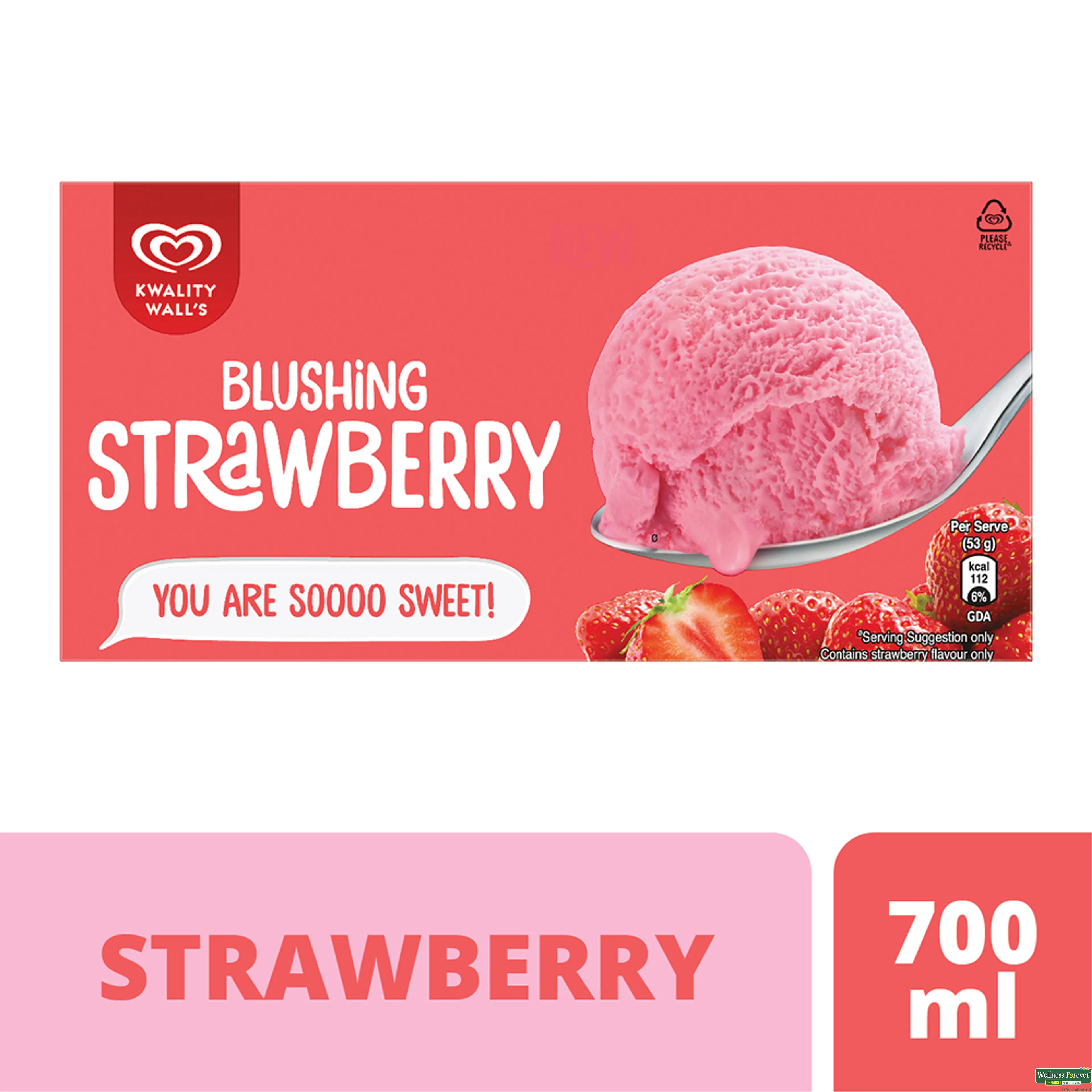 KW I/C PP BLUSHING ST/BERRY 700ML-image