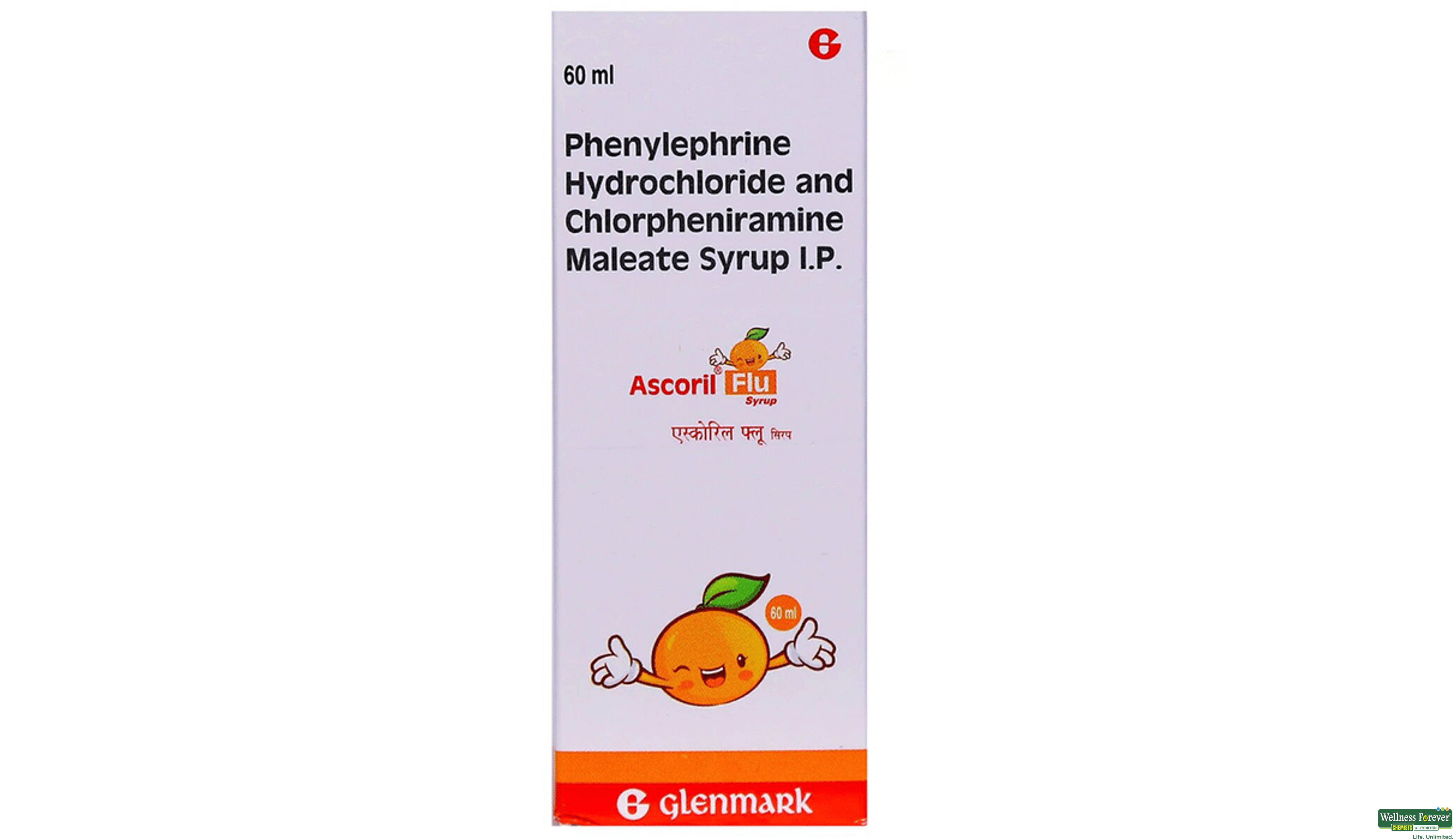 ASCORIL-FLU SYP 60ML- 1, 60ML, 