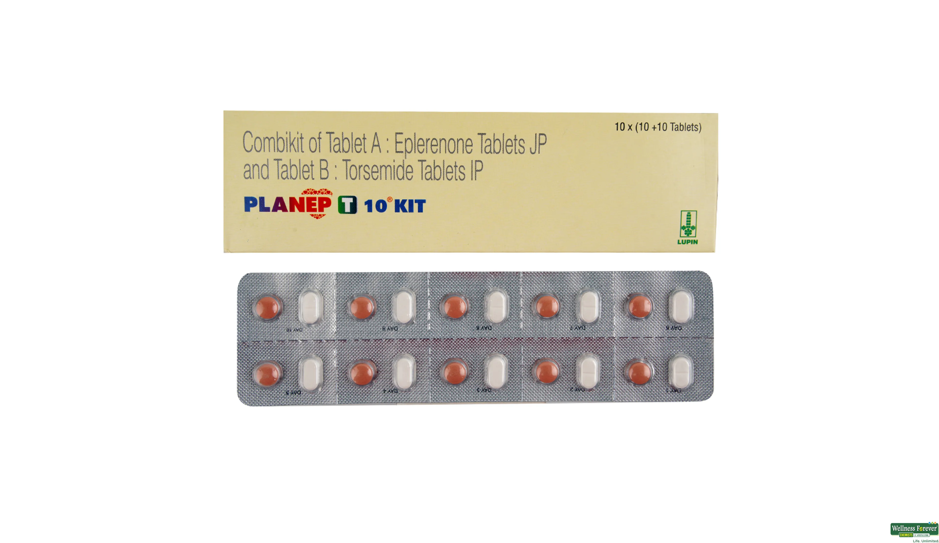 PLANEP-T 10MG KIT TAB- 1, 1KIT, 