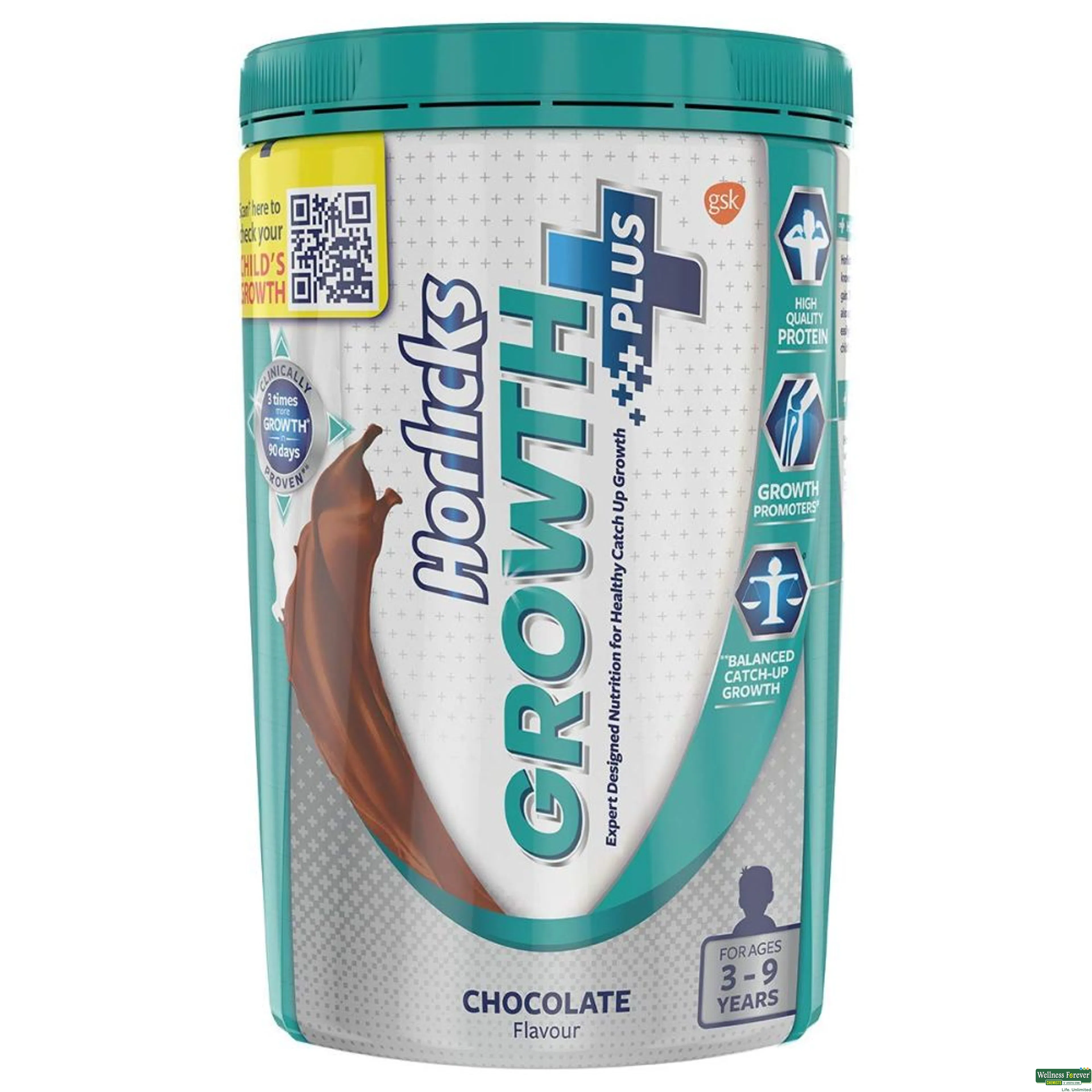 HORLICKS PWDR PROTEIN CHOCO JAR 400GM-image