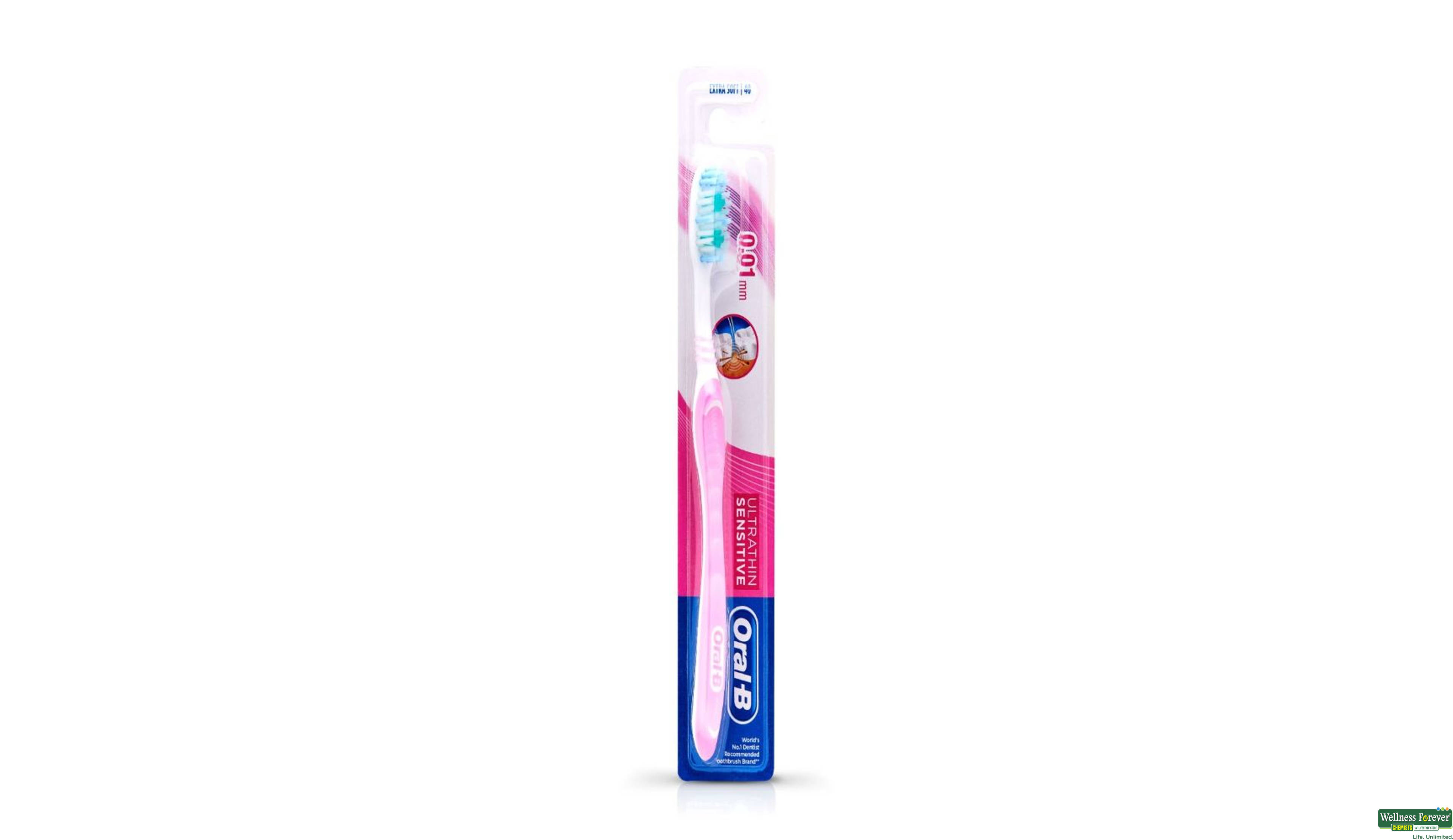 ORAL B T/BRUSH ULTRATHIN SENSITIVE ES 1PC- 2, 1PC, 