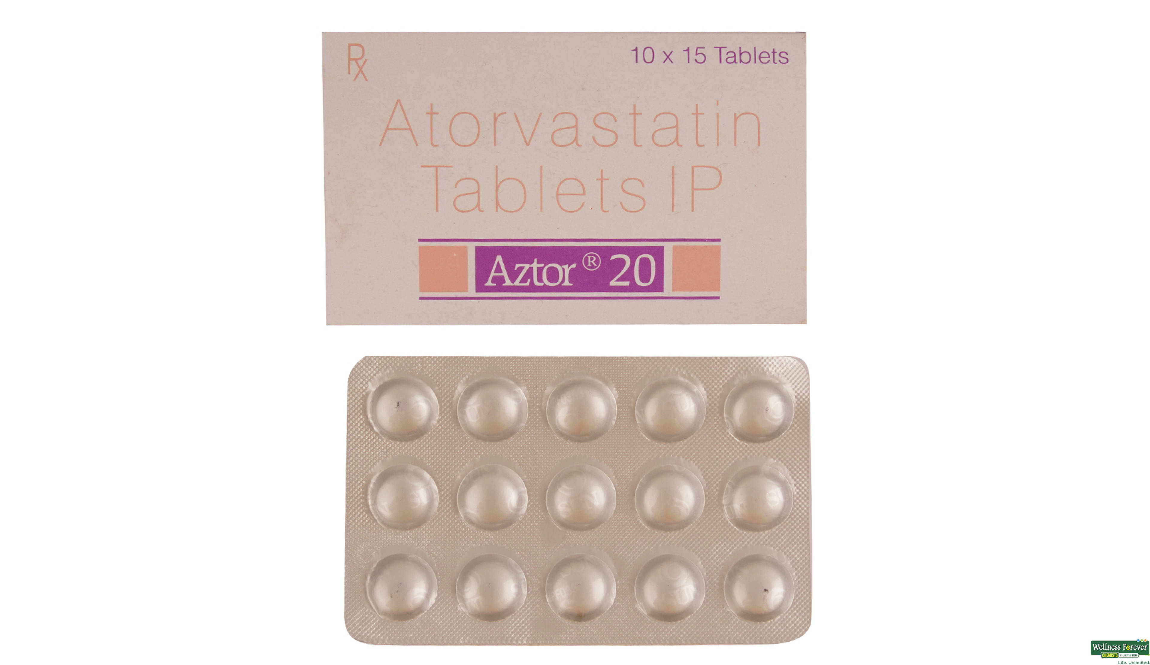 AZTOR 20MG 15TAB- 1, 15TAB, 