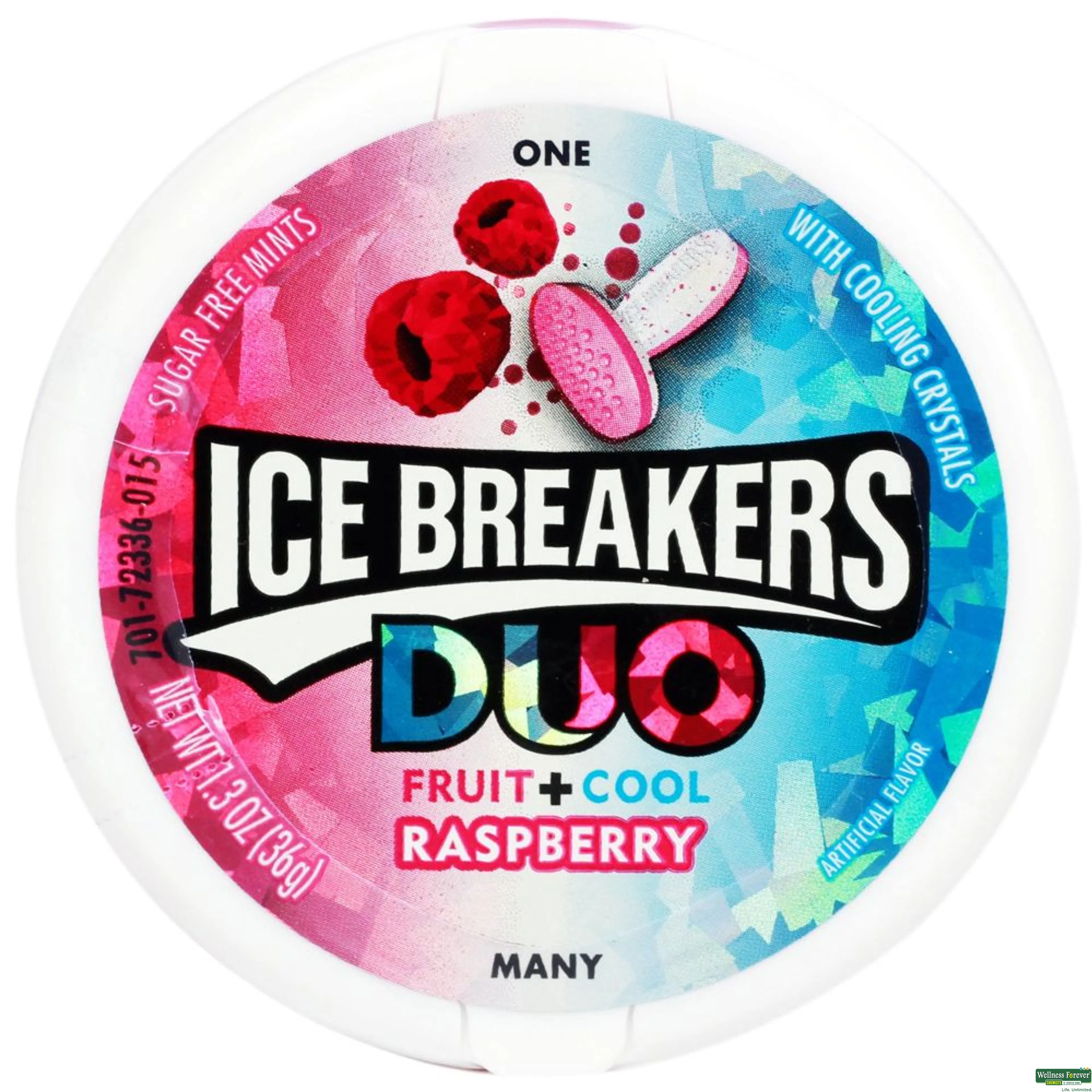 ICE BREAKERS DUO RASPERRY 36GM-image