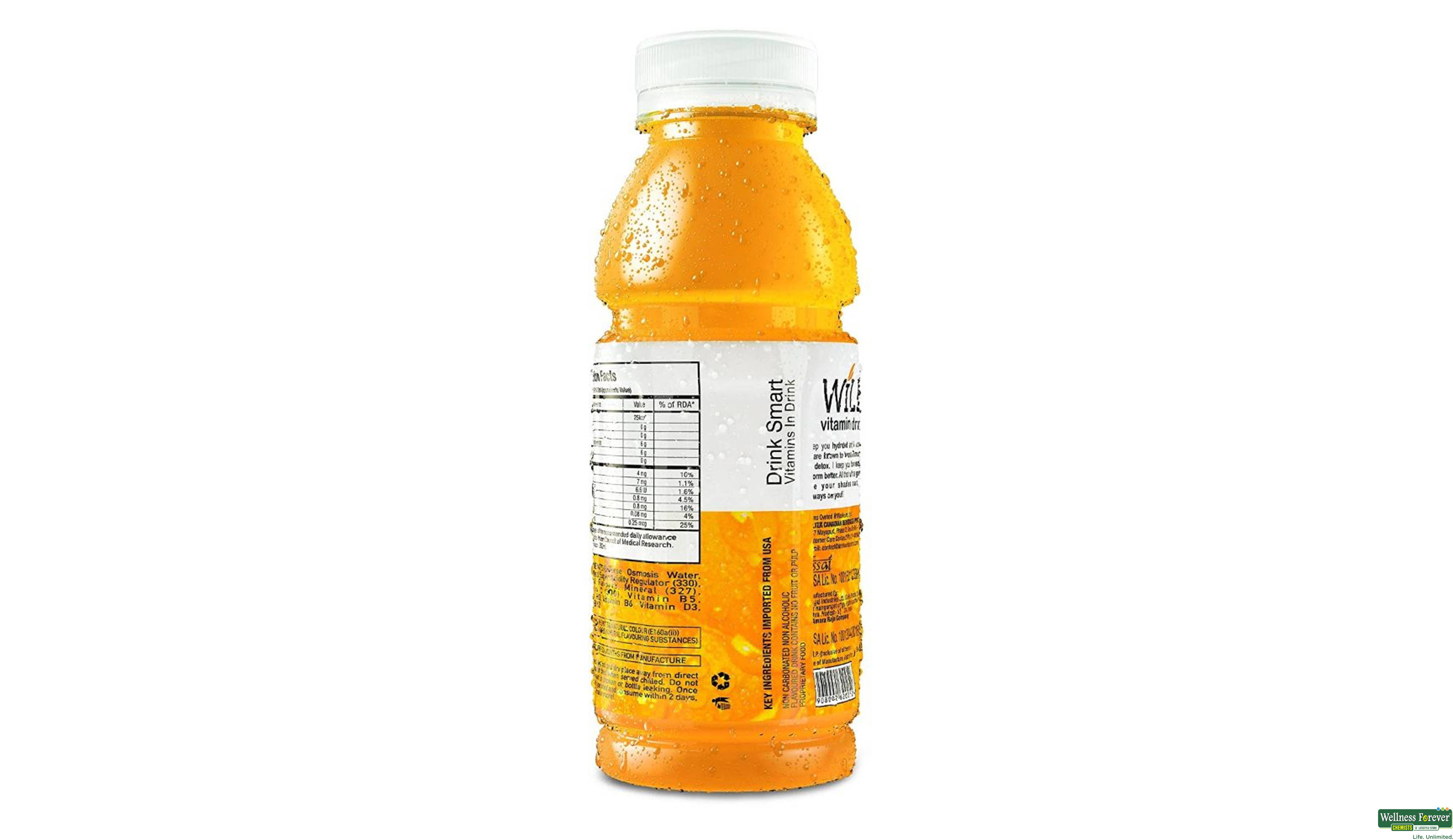 WILD VITAMIN WATER ORNG/MANGO 300ML- 4, 300ML, 