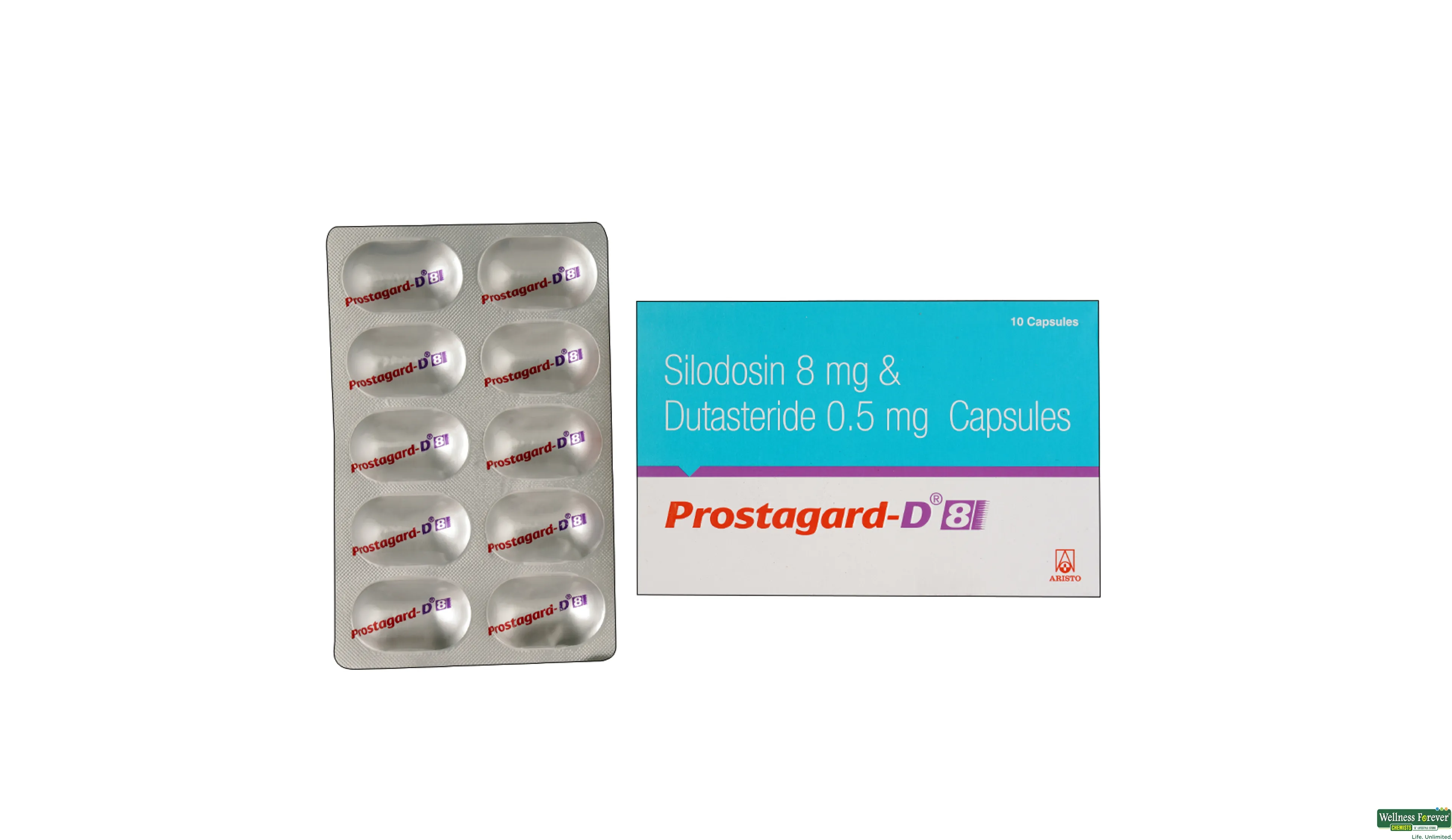 PROSTAGARD-D 8MG 10CAP- 1, 10CAP, 