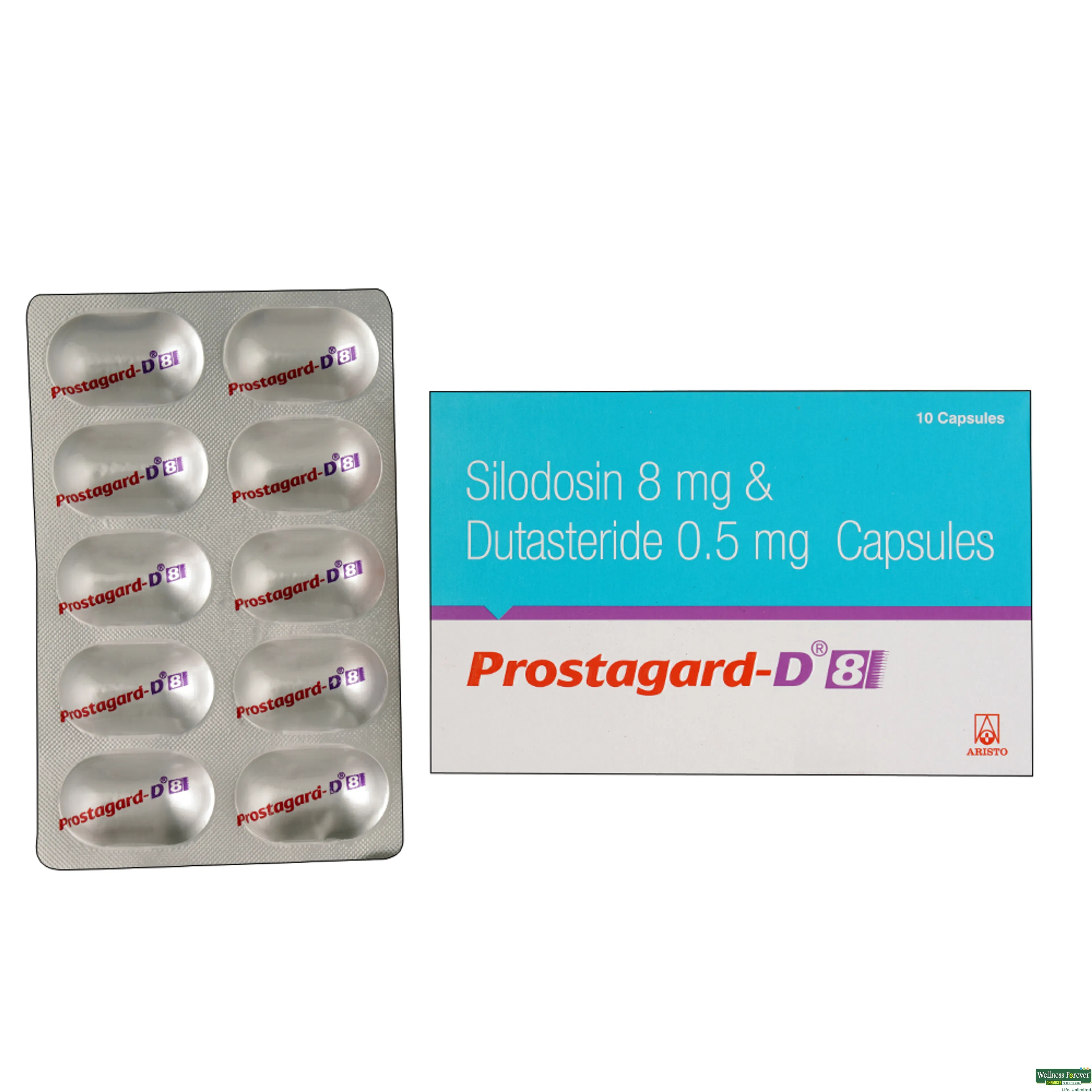 PROSTAGARD-D 8MG 10CAP-image