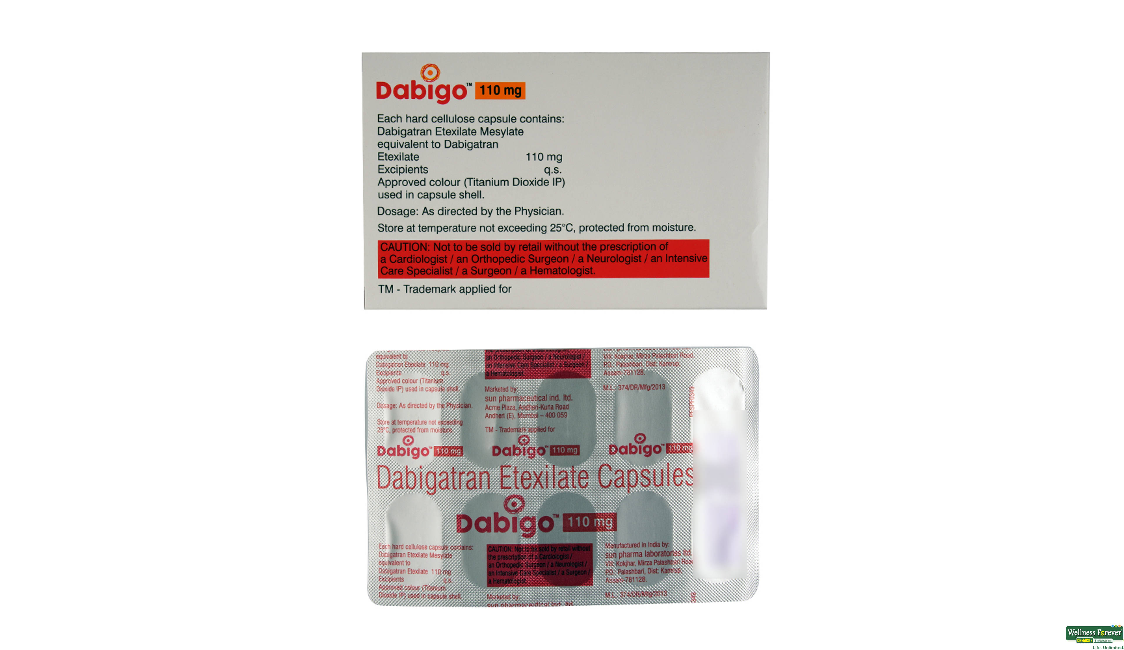 DABIGO 110MG 10CAP- 2, 10CAP, 