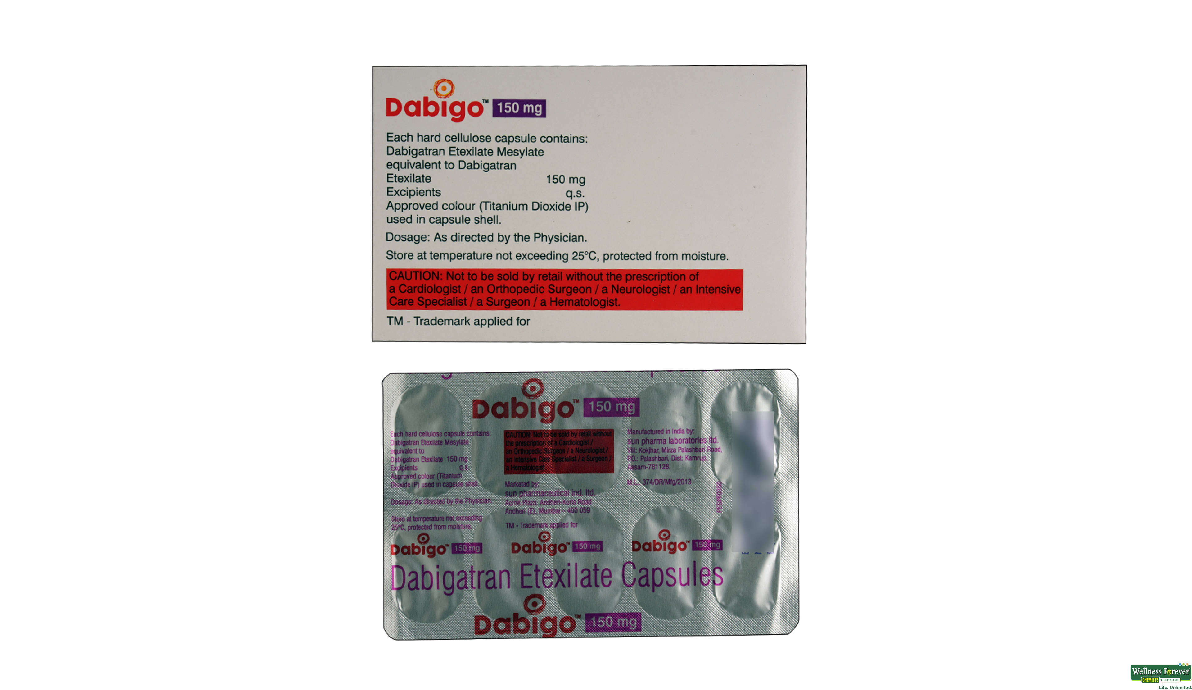 DABIGO 150MG 10CAP- 2, 10CAP, 