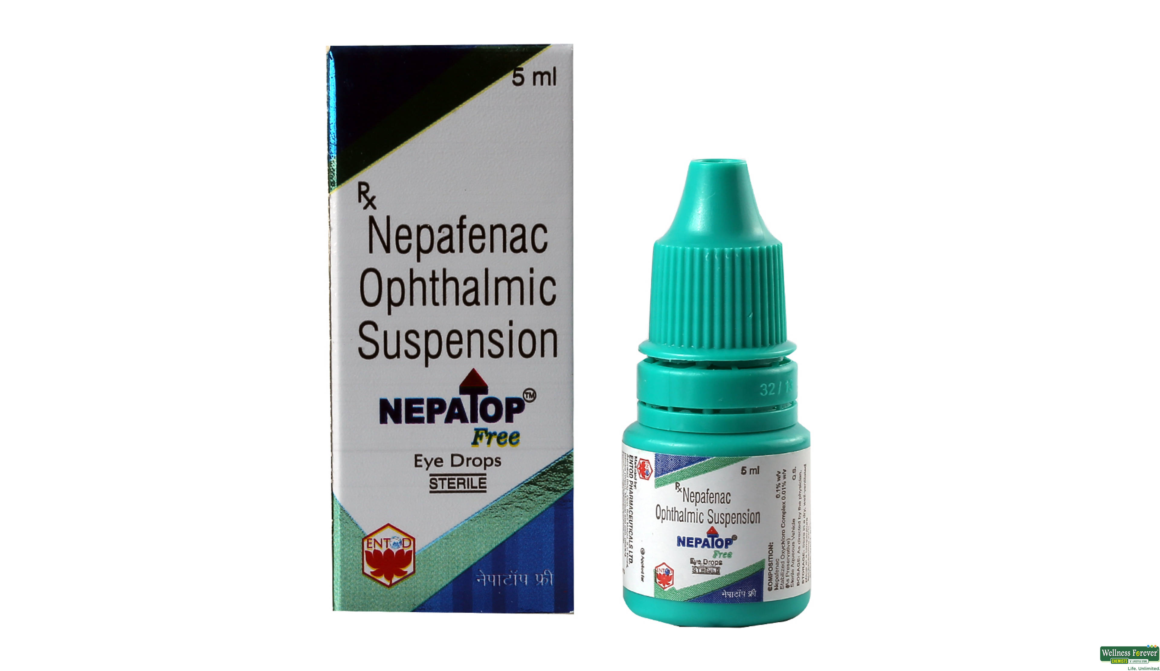 NEPATOP-FREE E/DROPS 5ML- 1, 5ML, 
