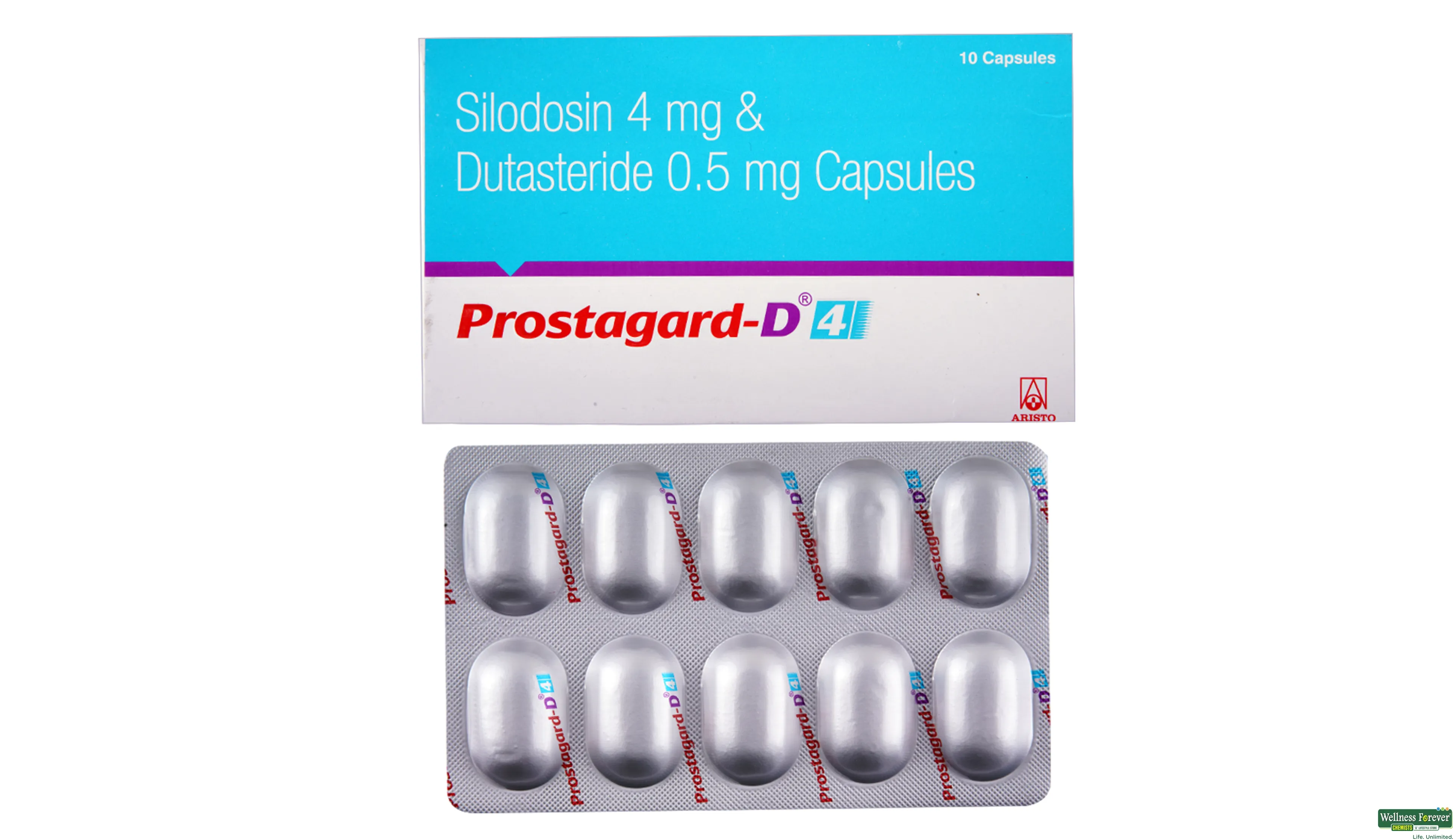 PROSTAGARD-D 4MG 10CAP- 1, 10CAP, 