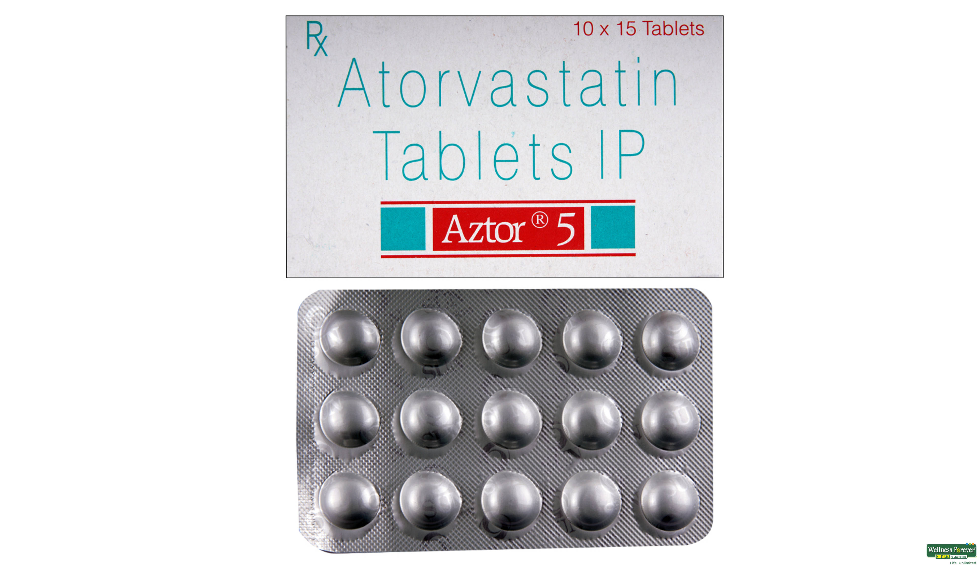 AZTOR 5MG 15TAB- 1, 15TAB, 