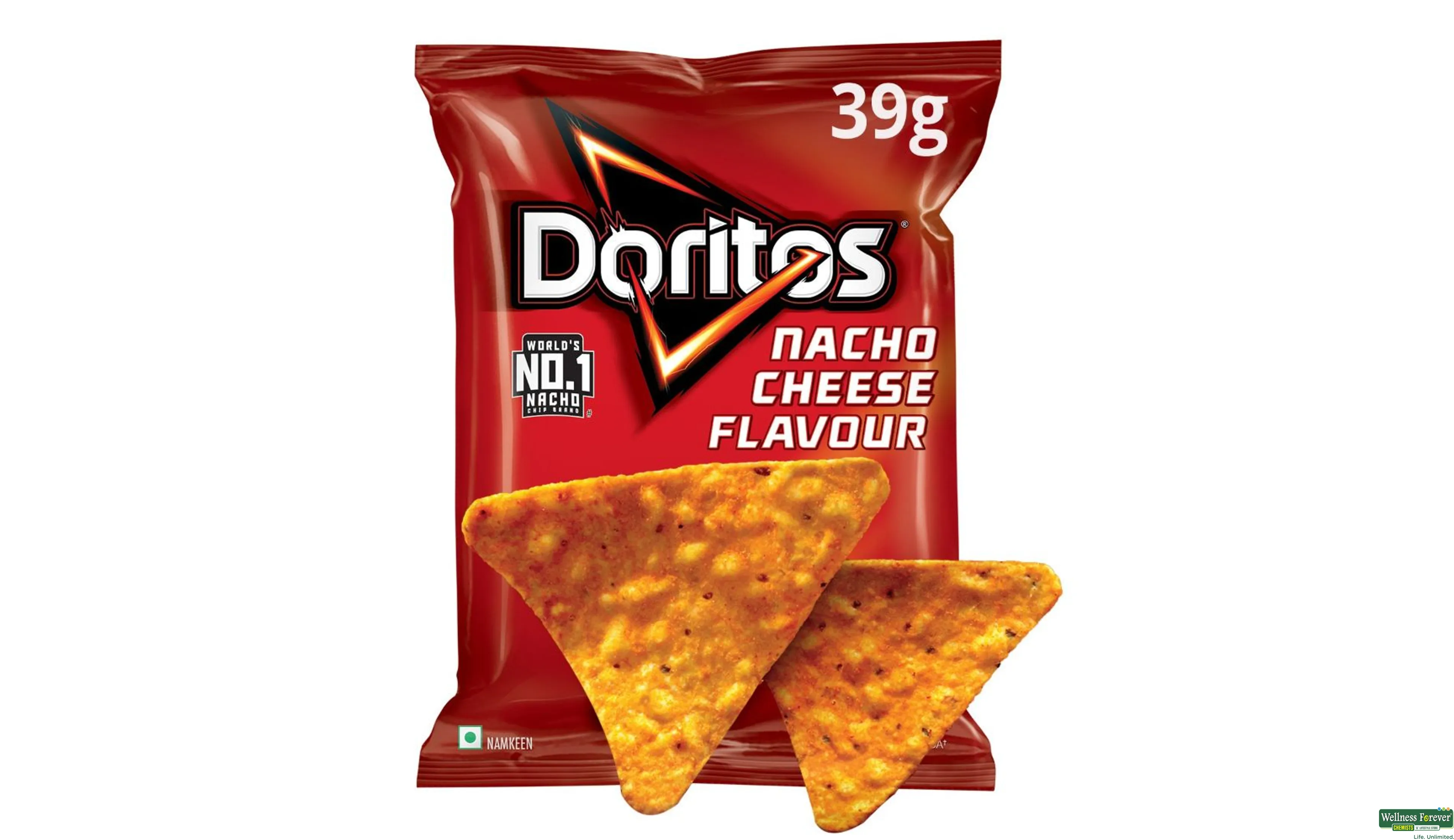 DORITOS CHIPS NACHO CHEESE 44GM- 1, 44GM, 