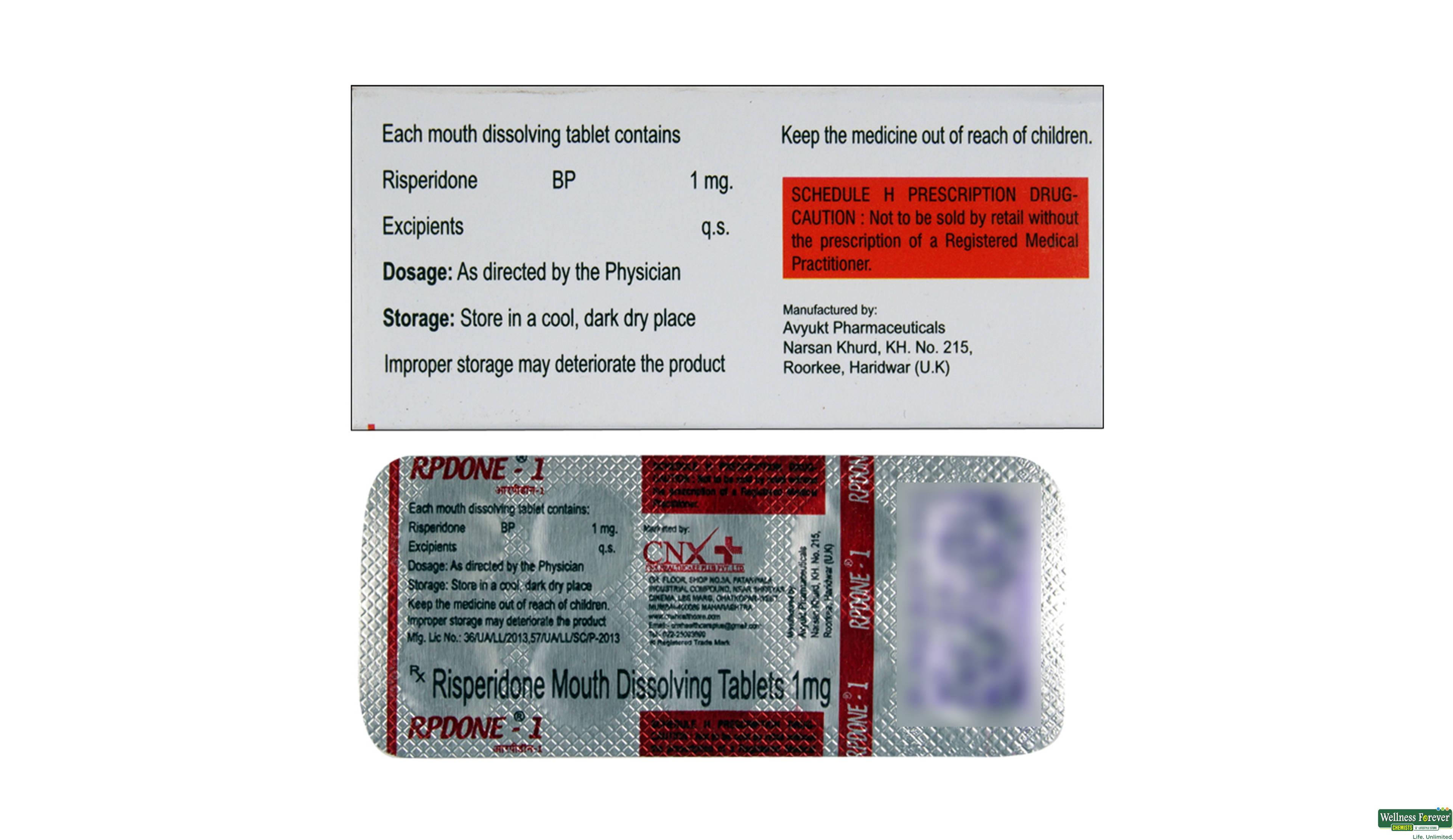 RPDONE 1MG 10TAB- 2, 10TAB, 