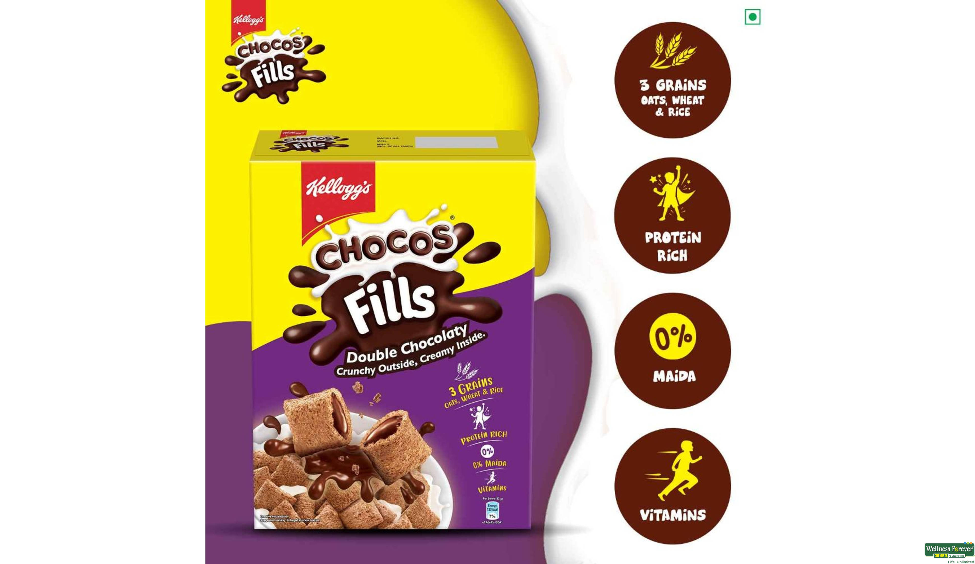 KELL CHOCOS FILLS 250GM- 3, 250GM, 