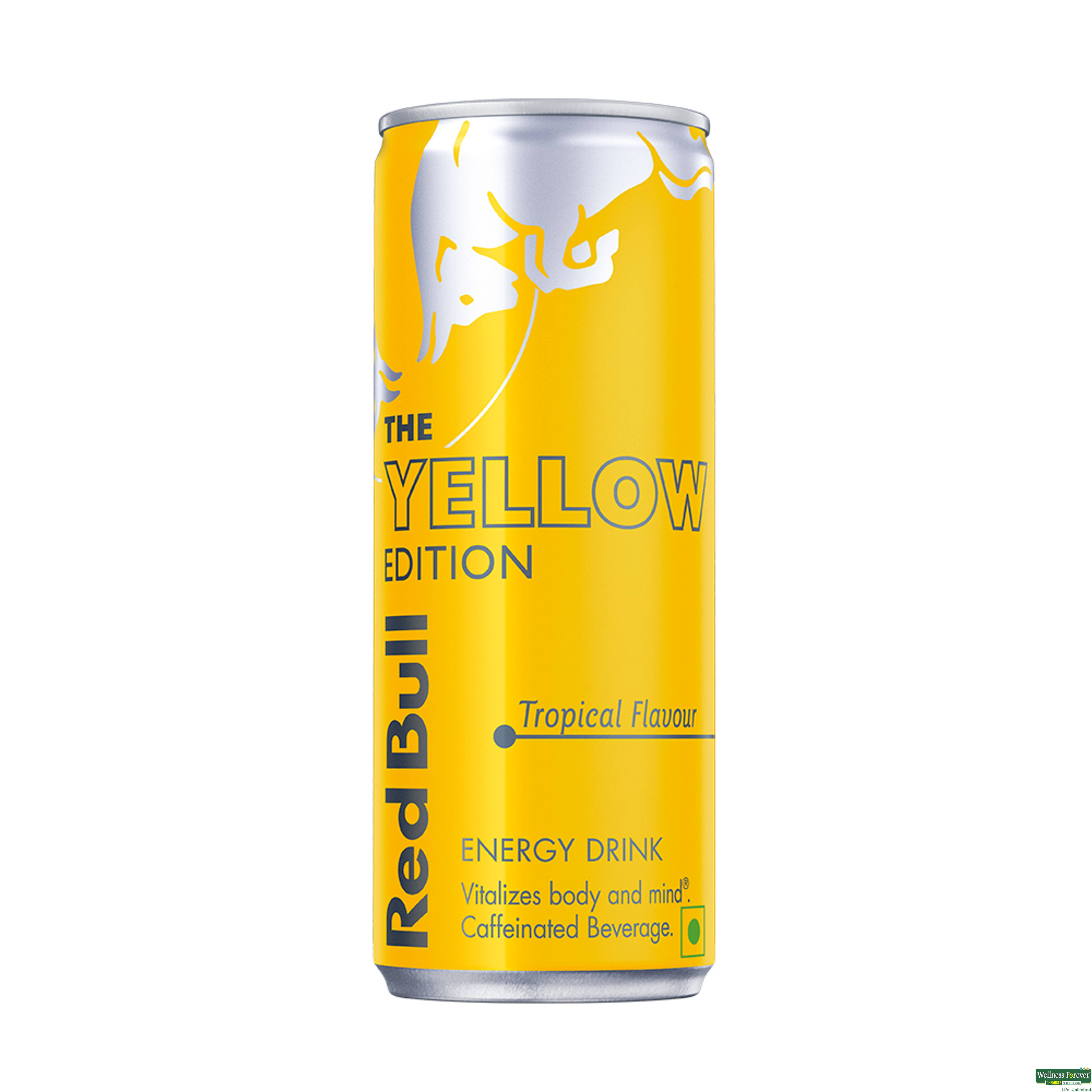 RED BULL ENERGY DRINK YELLOW EDITION 250ML-image